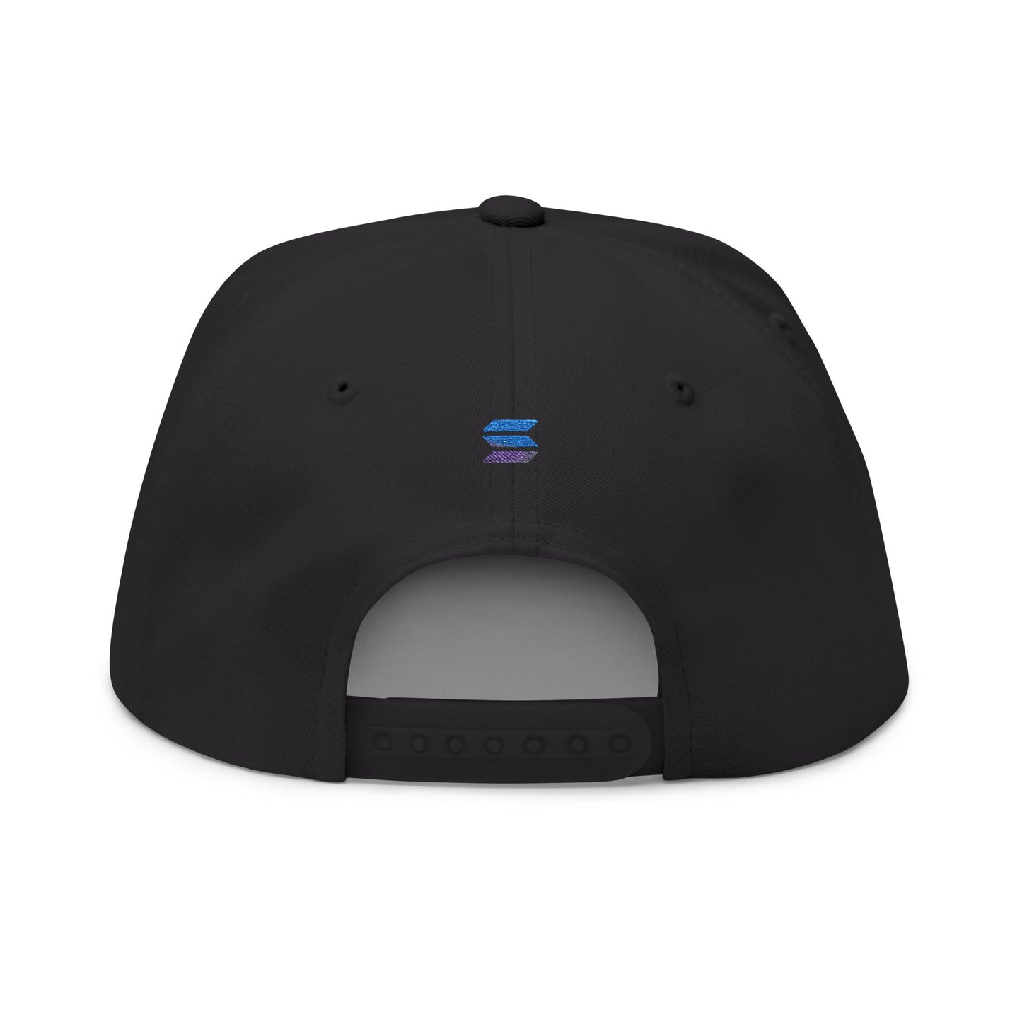 Solana Stylish Flat Bill Cap with Embroidery for Trendsetters, Unique Gift, Streetwear Accessory, Fashion Statement, Cool Headwear