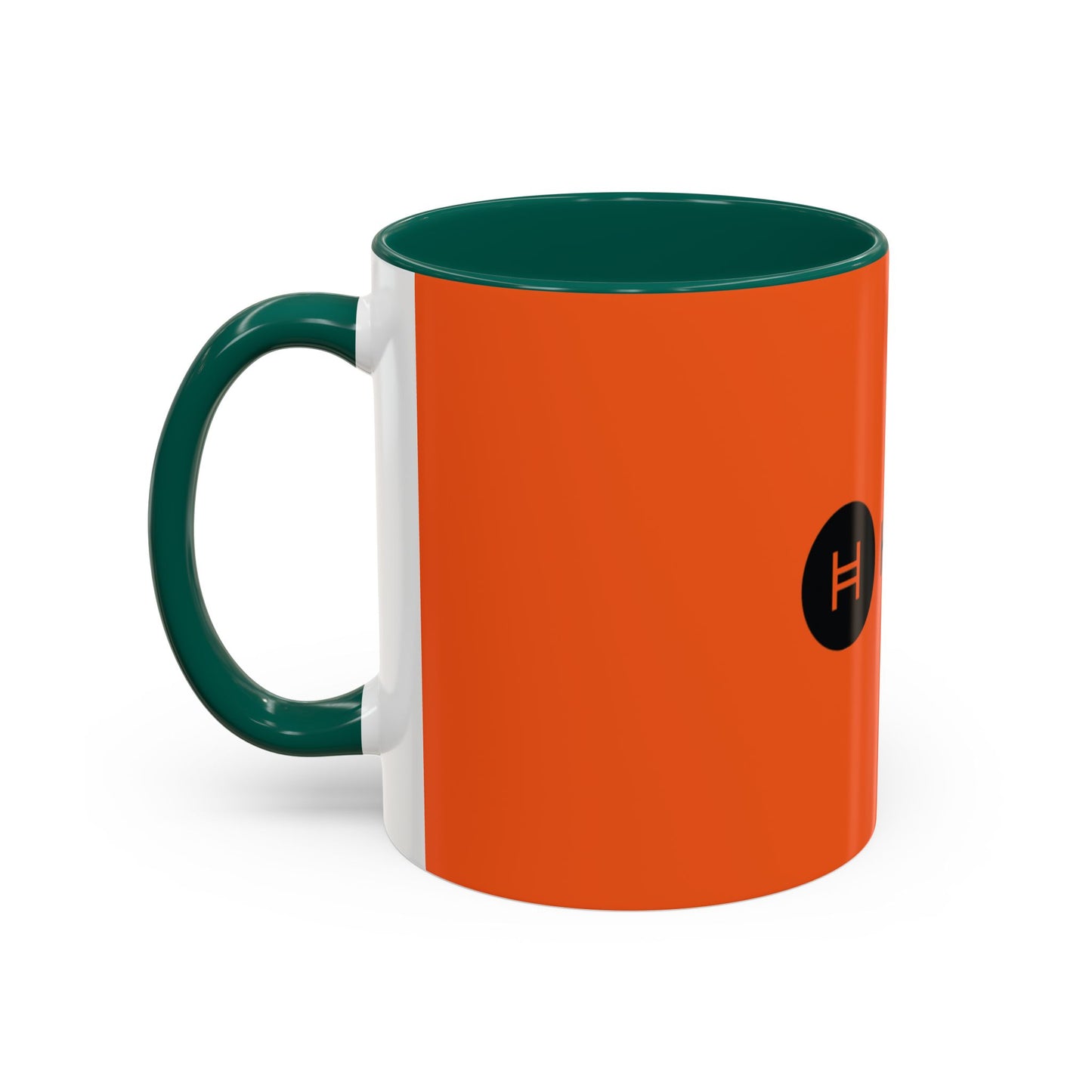 Hedera Orange Coffee Cup, Unique Gift for Coffee Lovers, Vibrant Drinkware for Home or Office, Modern Kitchen Decor