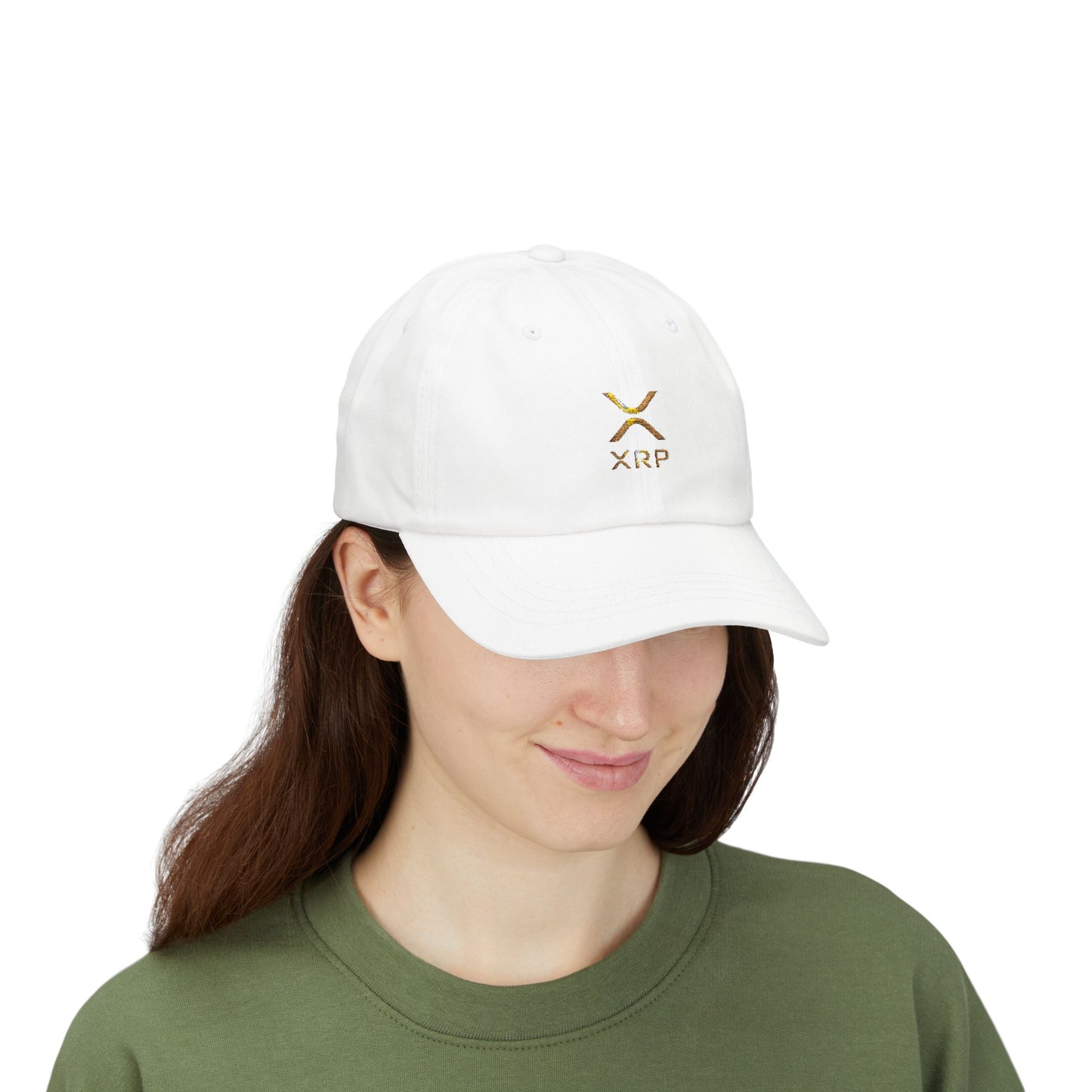 XRP Classic Dad Cap | Trendy Adjustable Hat for Crypto Lovers, Stylish Gift for Dad, Casual Fashion Accessory, Summer Cap, Unique Dad Hat
