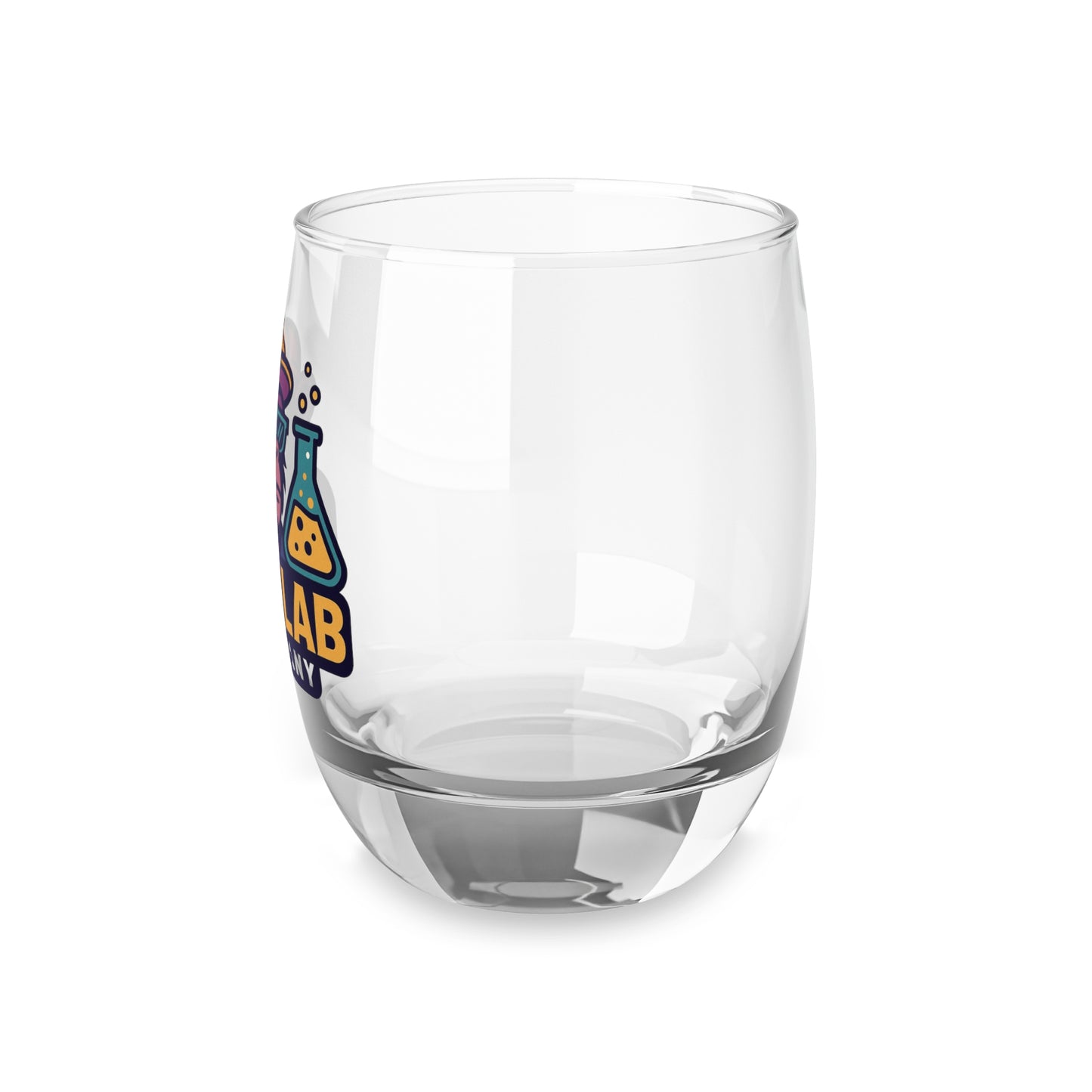 Whiskey Glass with Ape Lab Design, Fun Gift for Science Lovers, Unique Barware, Perfect for Birthdays, Home Bar Decor, Custom Drinkware