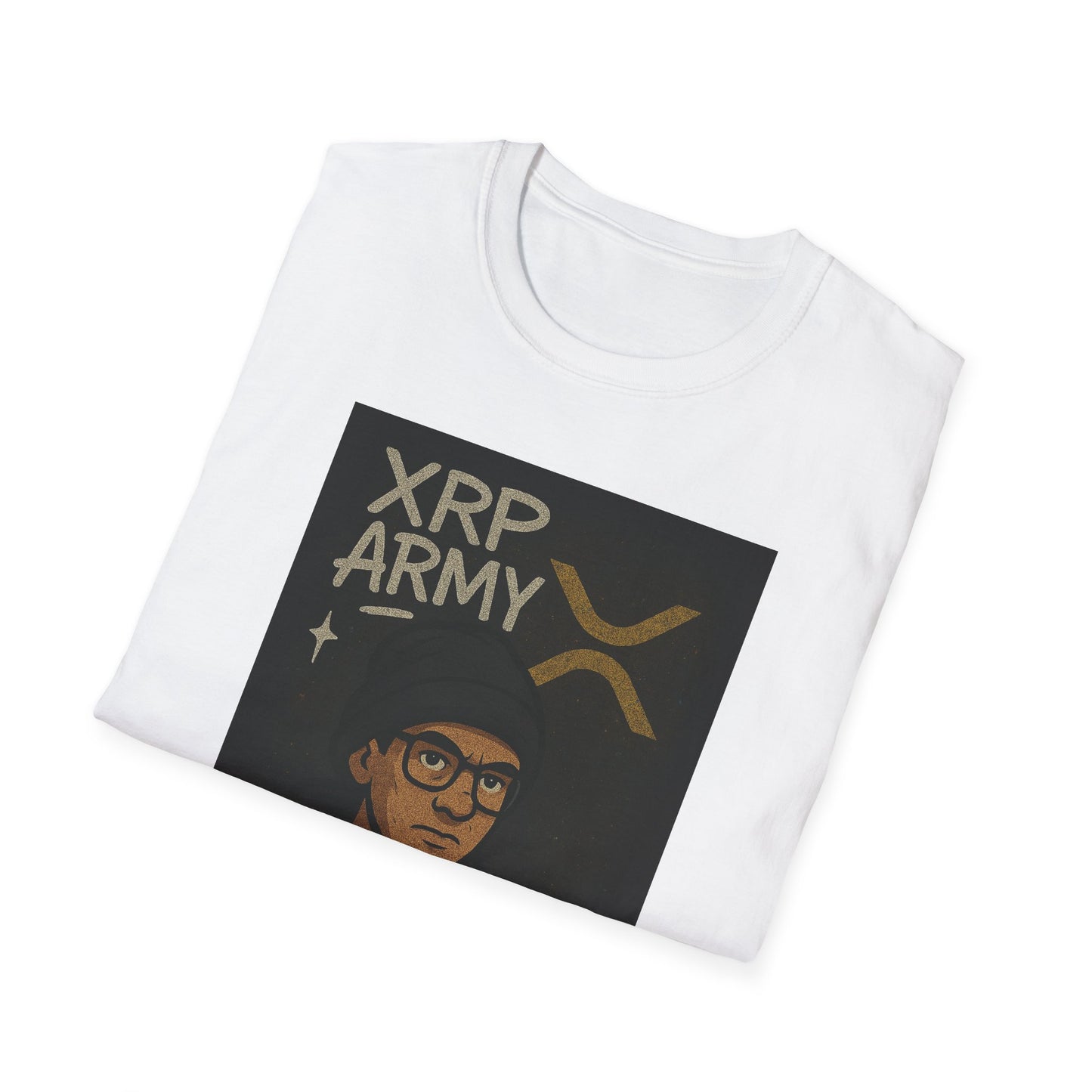 XRP Army Unisex Softstyle T-Shirt, Crypto Fashion Tee, Gift for Cryptocurrency Enthusiasts, Blockchain Apparel, Trendy Casual Wear