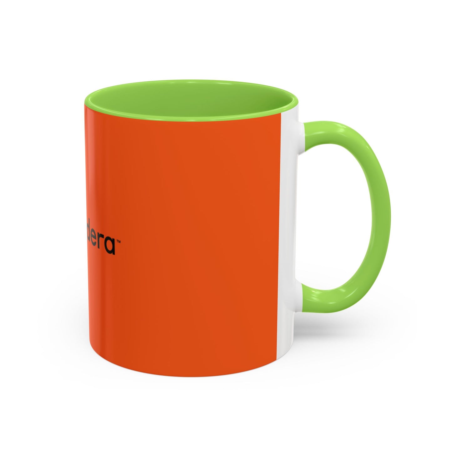 Hedera Orange Coffee Cup, Unique Gift for Coffee Lovers, Vibrant Drinkware for Home or Office, Modern Kitchen Decor