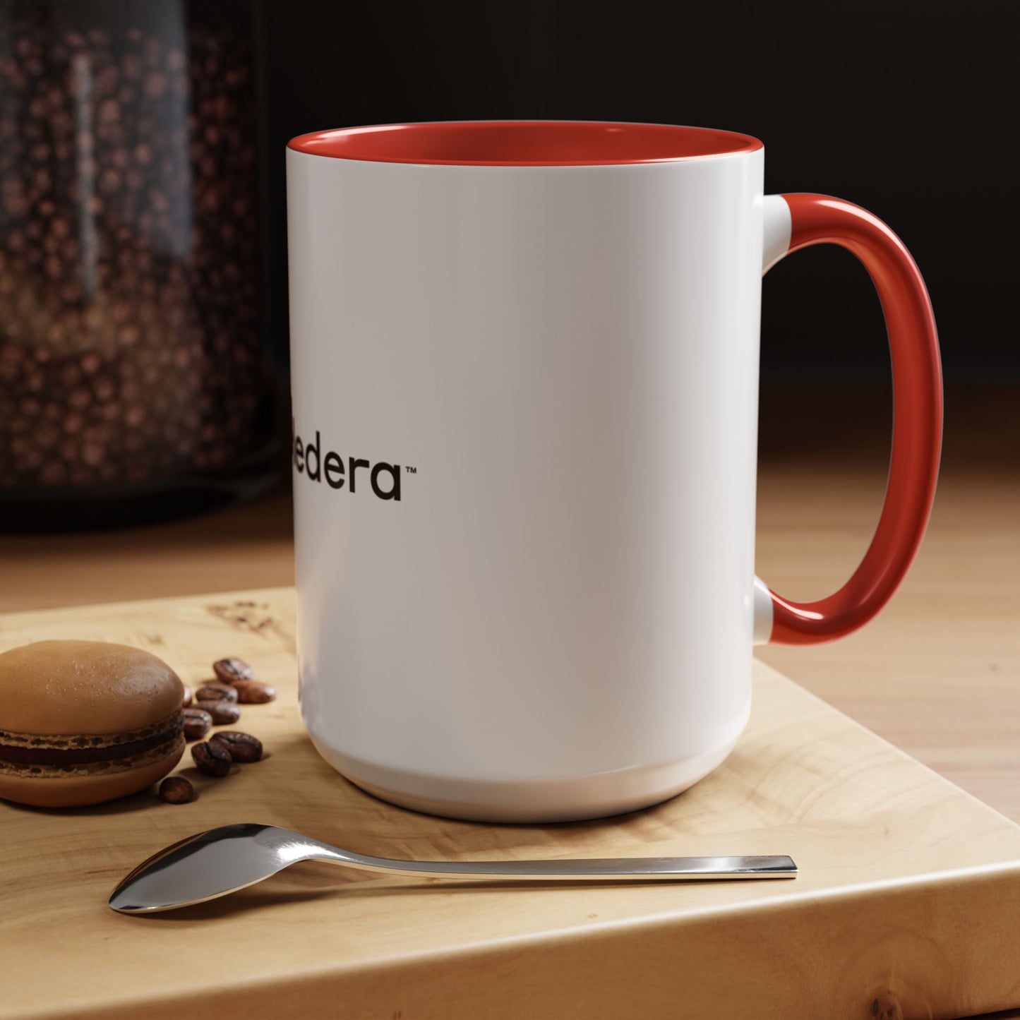 Hedera Stylish Accent Coffee Mug with Hedera Logo, Perfect Gift for Coffee Lovers, Office Use, Personalized Drinkware