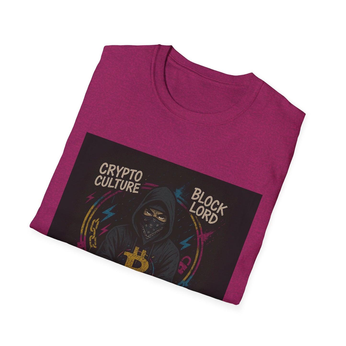 Crypto Culture Unisex Softstyle T-Shirt, Hodl Life Tee, Cryptocurrency Gift, Bitcoin Shirt, Block Lord Merch, Digital Asset Apparel