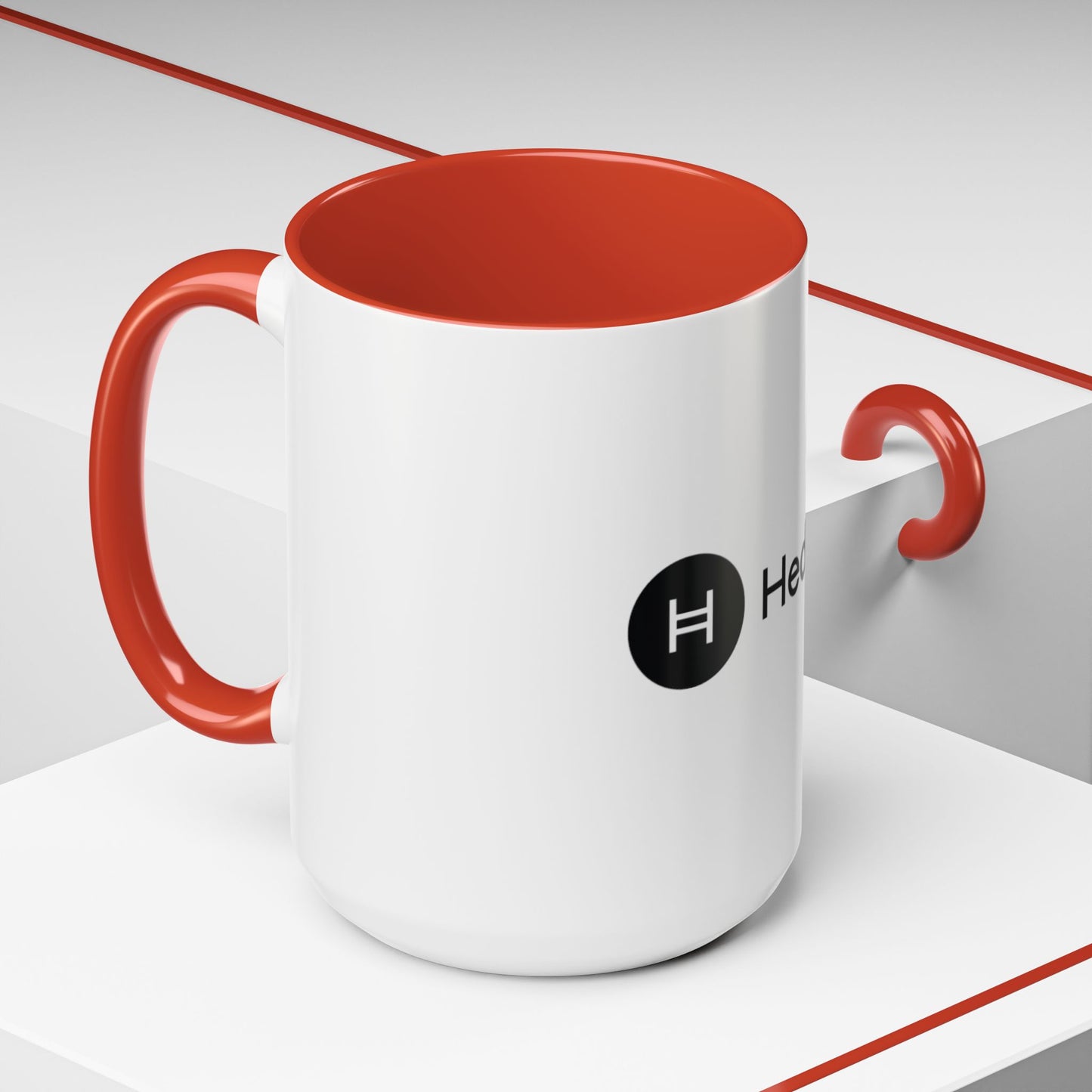 Hedera Stylish Accent Coffee Mug with Hedera Logo, Perfect Gift for Coffee Lovers, Office Use, Personalized Drinkware