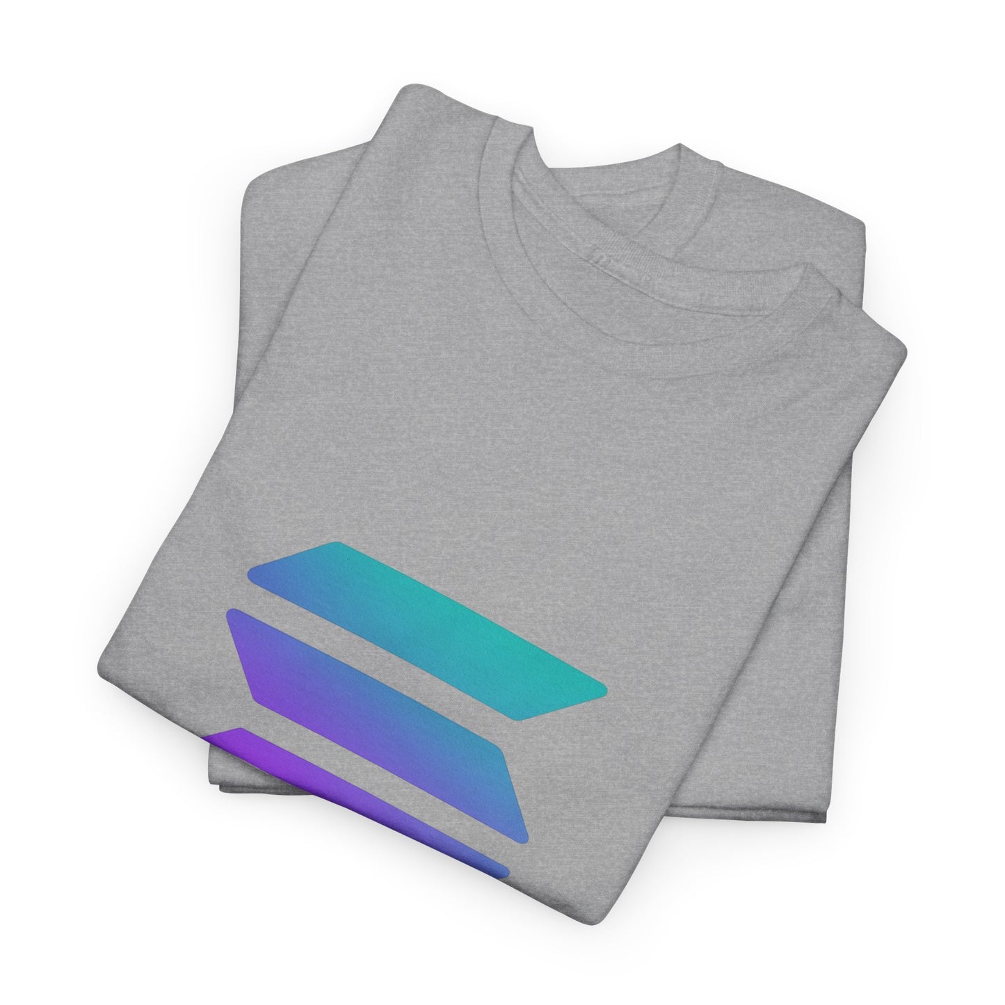 Solana Unisex Heavy Cotton Tee, Crypto Apparel, Gamer Shirt, Tech Enthusiast Wear, Unique Gift for Blockchain Lovers, Trending Fashion