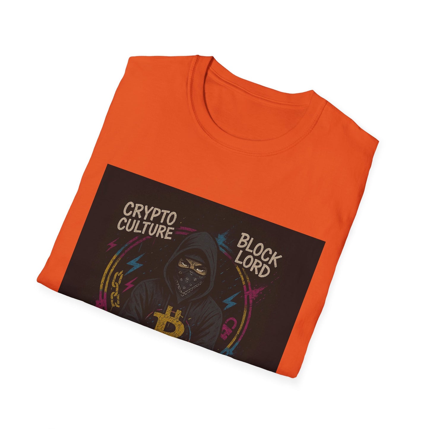 Crypto Culture Unisex Softstyle T-Shirt, Hodl Life Tee, Cryptocurrency Gift, Bitcoin Shirt, Block Lord Merch, Digital Asset Apparel