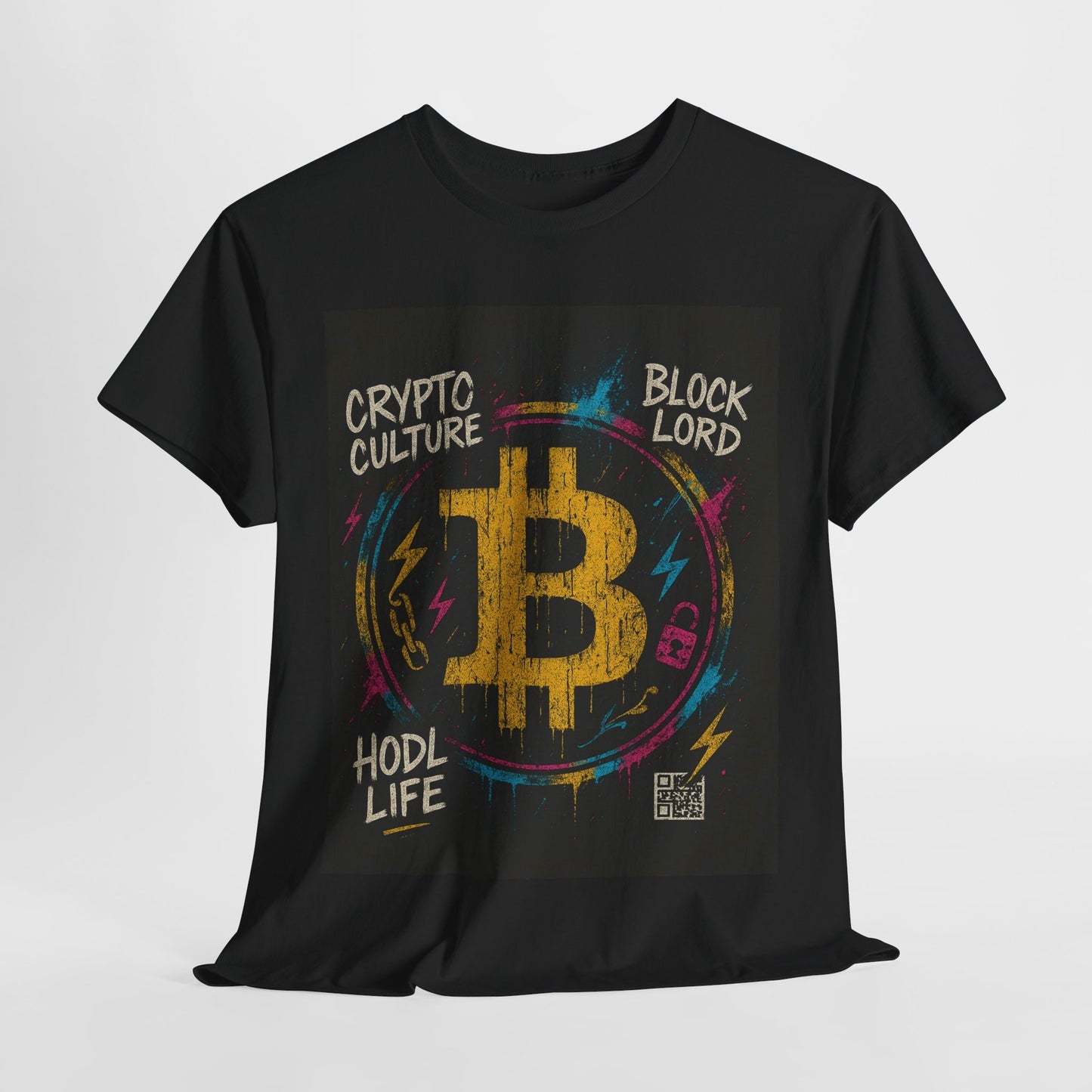 Cryptocurrency Vibes Unisex Tee - HODL Life, Crypto Culture, Block Lord, Bitcoin Merch, Gift for Crypto Enthusiasts