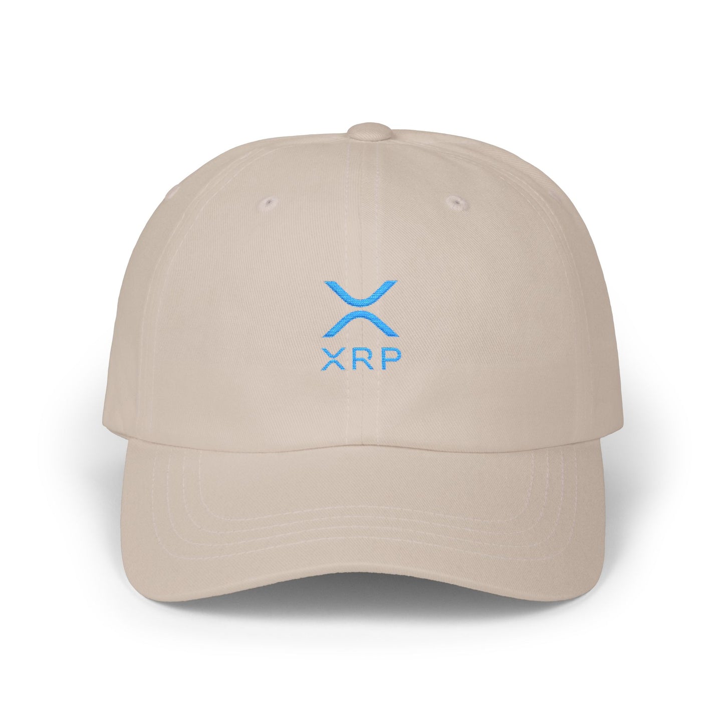 XRP Classic Dad Cap, Adjustable Baseball Hat for Men, Trendy Accessory for Crypto Lovers, Gift for Father's Day, Casual Outdoor Wear