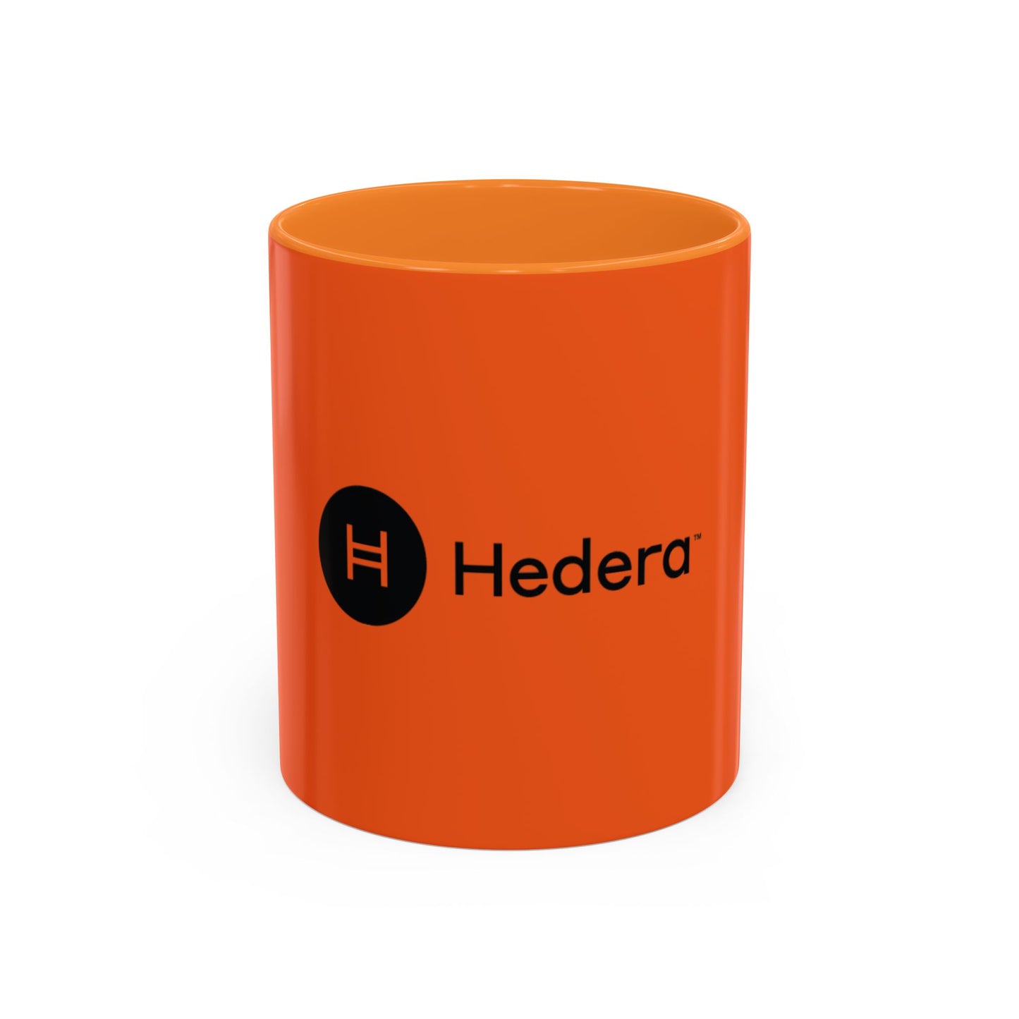 Hedera Orange Coffee Cup, Unique Gift for Coffee Lovers, Vibrant Drinkware for Home or Office, Modern Kitchen Decor
