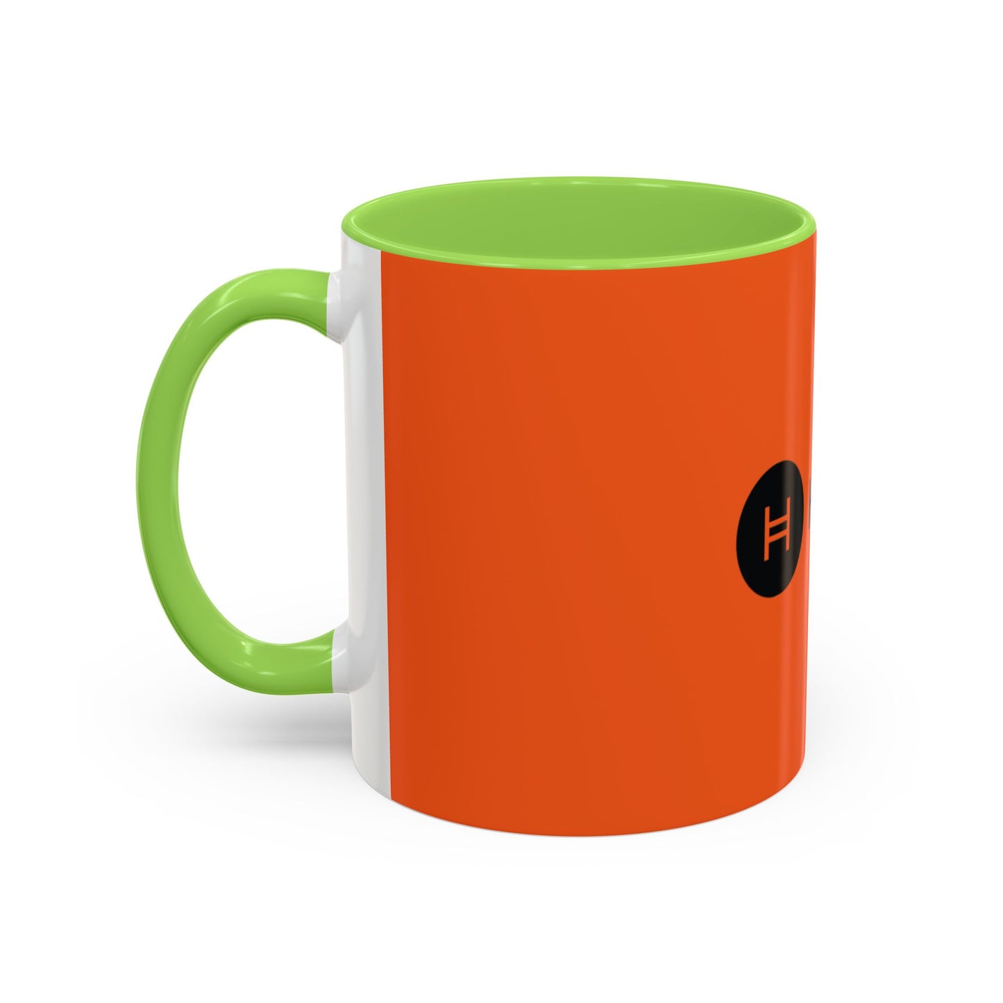Hedera Orange Coffee Cup, Unique Gift for Coffee Lovers, Vibrant Drinkware for Home or Office, Modern Kitchen Decor