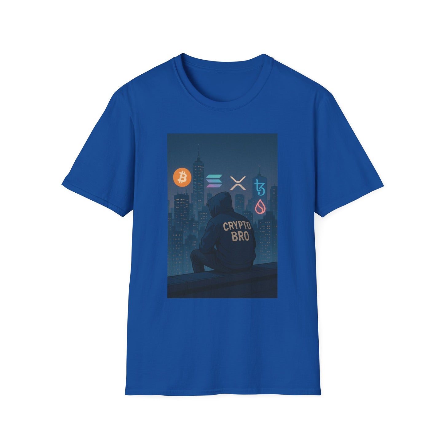 Crypto Bro T-Shirt, Bitcoin, Cryptocurrency Fan Shirt, Gamer Tee, Perfect Gift for Tech Enthusiasts, Casual Wear