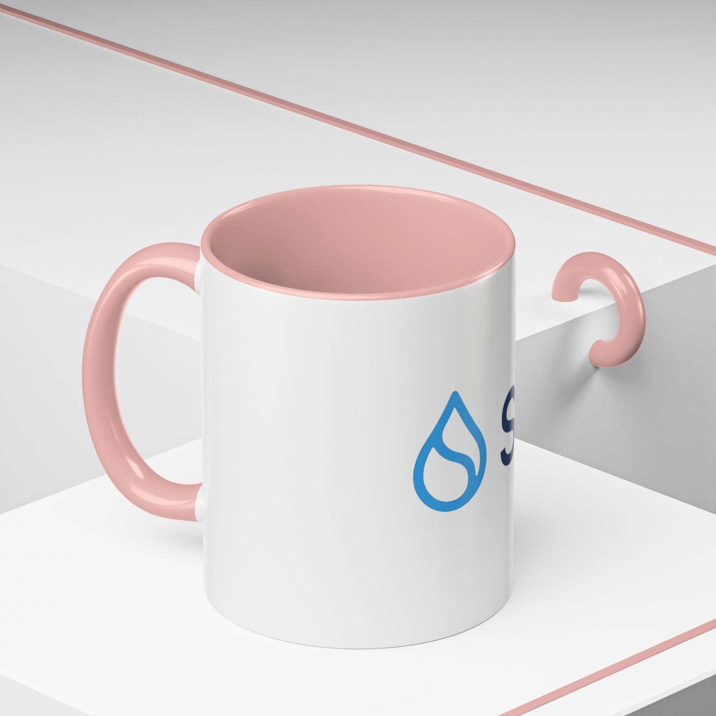 SUI Stylish Accent Coffee Mug - Unique Sui Logo Design, Perfect Gift for Coffee Lovers, Home, Office, or as a Fun Collectible