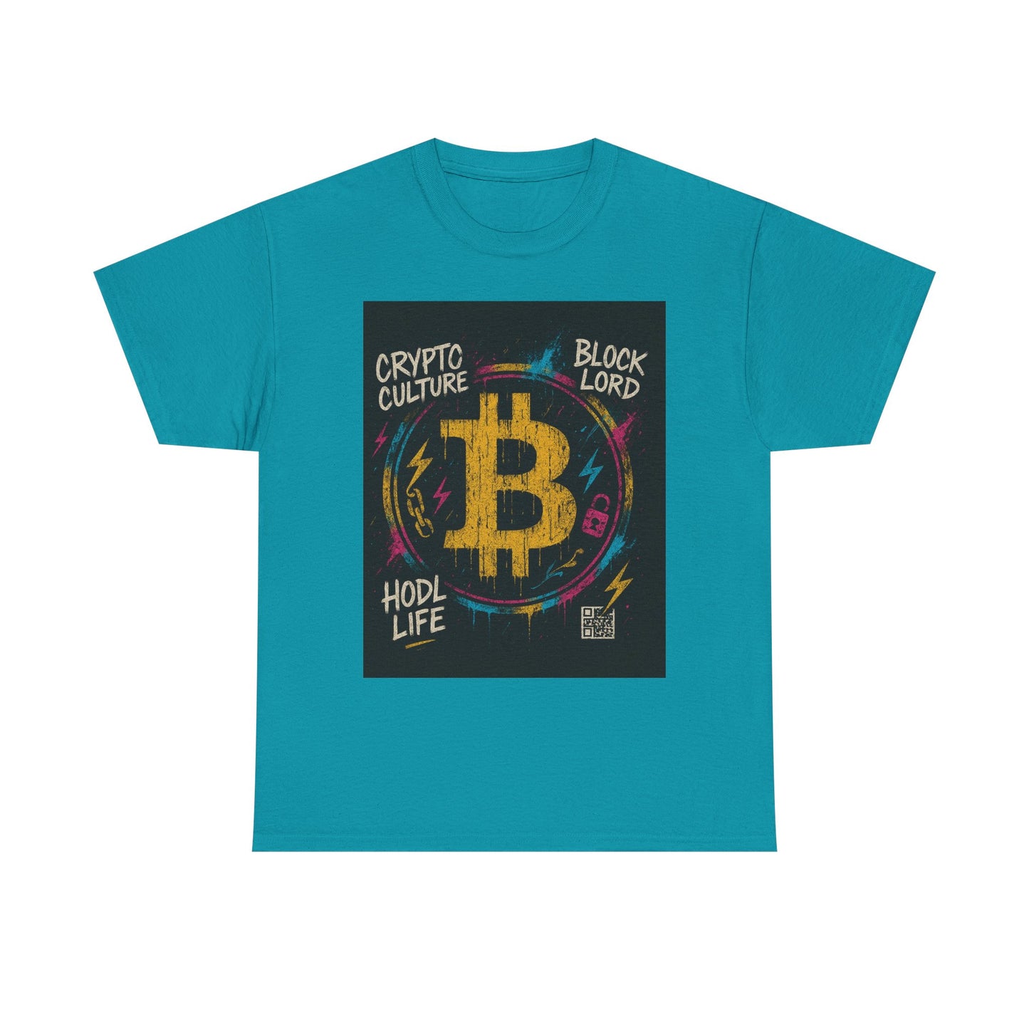 Cryptocurrency Vibes Unisex Tee - HODL Life, Crypto Culture, Block Lord, Bitcoin Merch, Gift for Crypto Enthusiasts