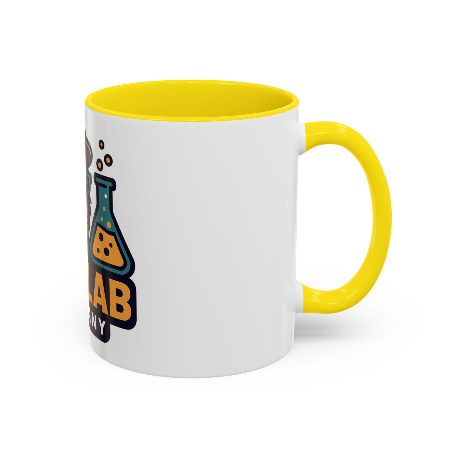Ape Lab Accent Coffee Mug, Unique Gift, Scientist Drinkware, Birthday, Instant Collection, Office Decor, Customizable Design