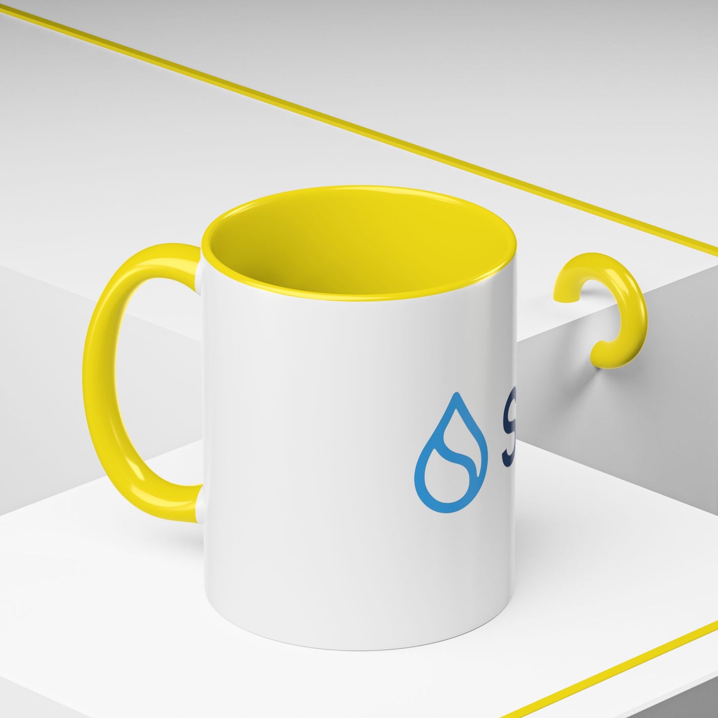SUI Stylish Accent Coffee Mug - Unique Sui Logo Design, Perfect Gift for Coffee Lovers, Home, Office, or as a Fun Collectible