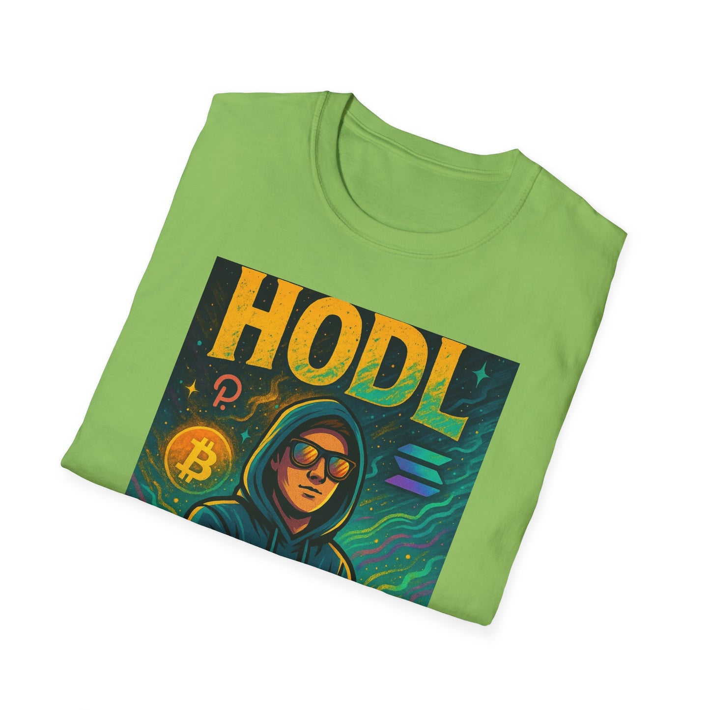 Unisex Crypto-HODL T-Shirt, Bitcoin Merch, Gift for Crypto Enthusiasts, Trendy Graphic Tee, Cool Crypto Apparel