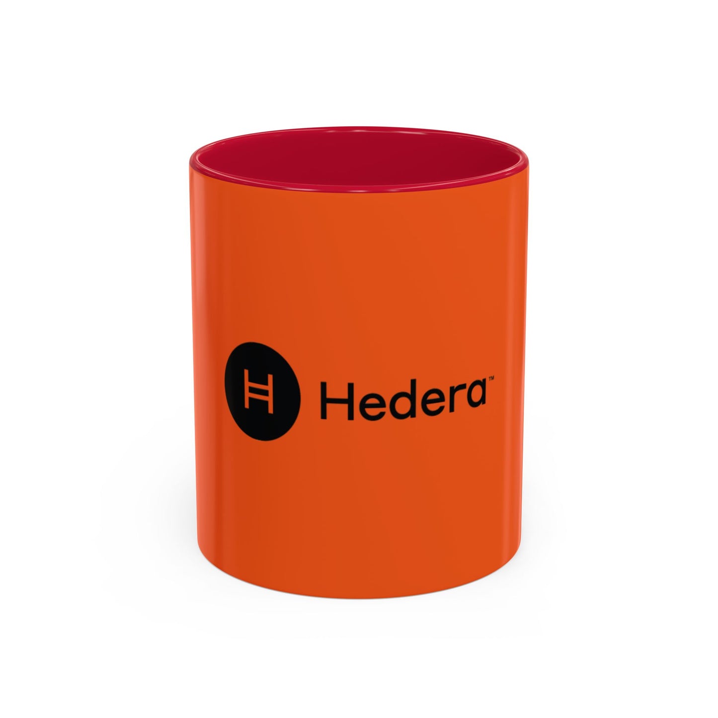 Hedera Orange Coffee Cup, Unique Gift for Coffee Lovers, Vibrant Drinkware for Home or Office, Modern Kitchen Decor