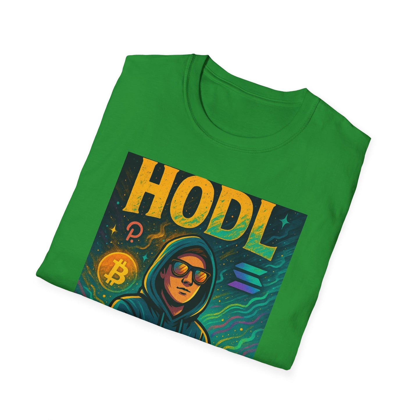 Unisex Crypto-HODL T-Shirt, Bitcoin Merch, Gift for Crypto Enthusiasts, Trendy Graphic Tee, Cool Crypto Apparel