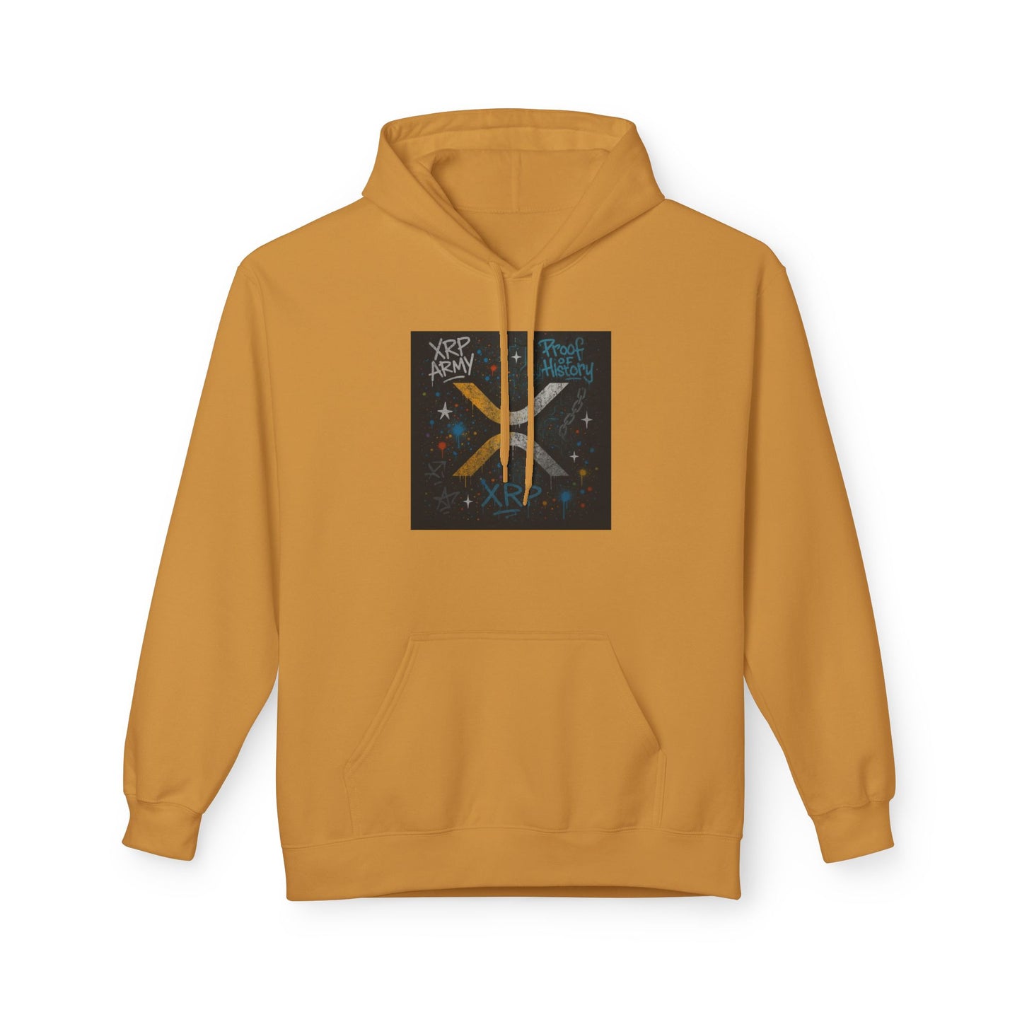 XRP Cosmic Vibes Hoodie, Unisex Graphic Sweatshirt for Cozy Nights, Perfect for Sci-Fi Lovers, Christmas Gifts, Starry Nightwear