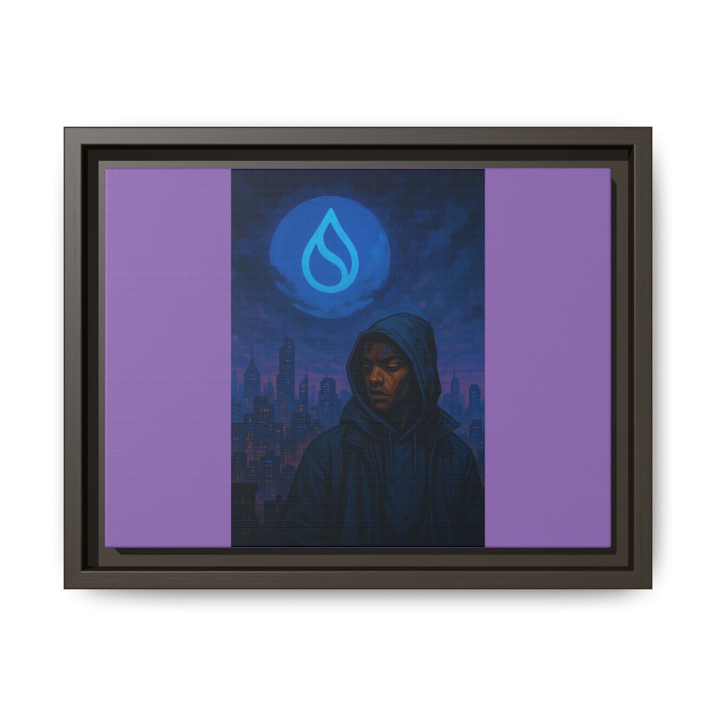 SUI Framed Art Print, Urban Vibe Wall Decor, Perfect for Home, Gift for Art Lovers, Cityscape Art, Unique Home Accent