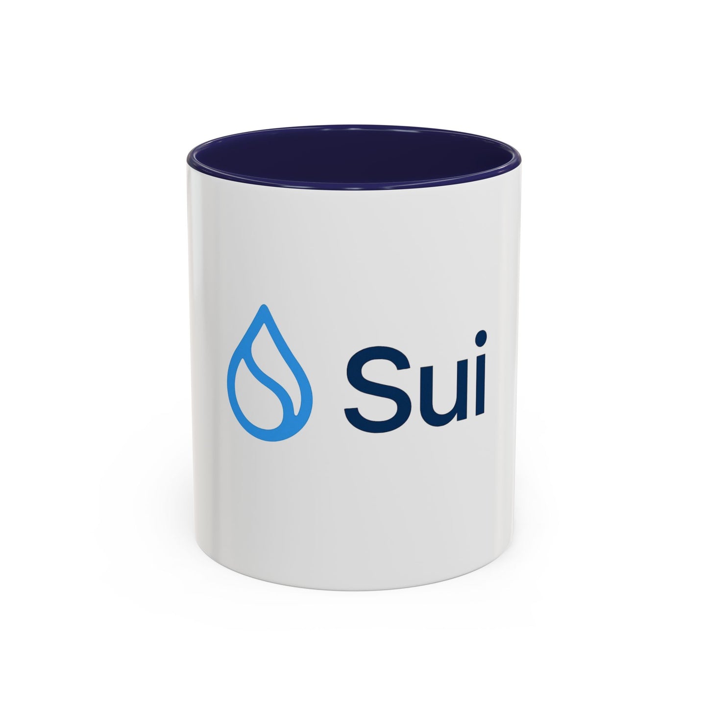SUI Stylish Accent Coffee Mug - Unique Sui Logo Design, Perfect Gift for Coffee Lovers, Home, Office, or as a Fun Collectible