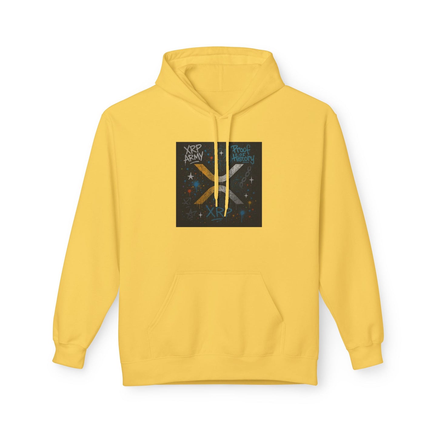XRP Cosmic Vibes Hoodie, Unisex Graphic Sweatshirt for Cozy Nights, Perfect for Sci-Fi Lovers, Christmas Gifts, Starry Nightwear