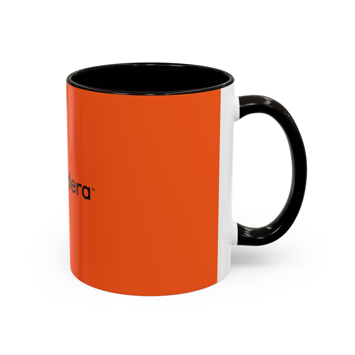 Hedera Orange Coffee Cup, Unique Gift for Coffee Lovers, Vibrant Drinkware for Home or Office, Modern Kitchen Decor