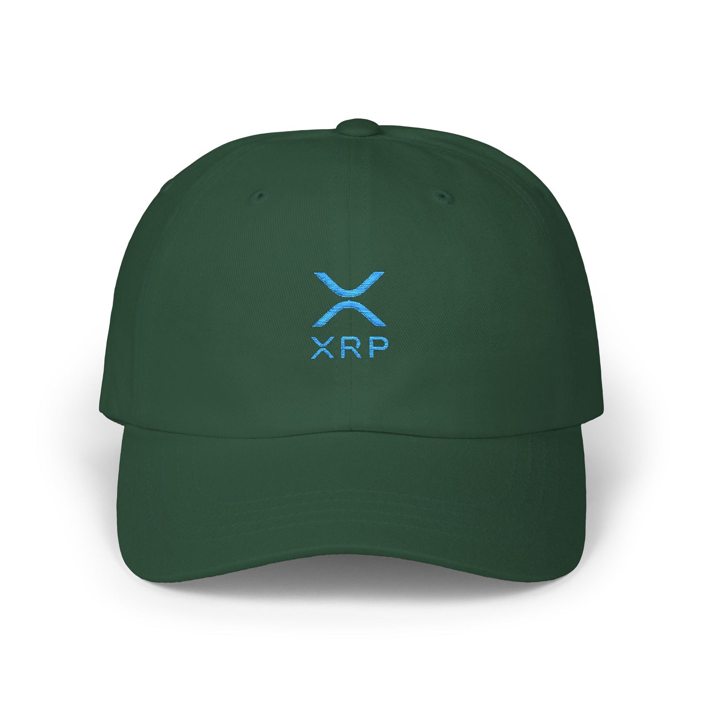 XRP Classic Dad Cap, Adjustable Baseball Hat for Men, Trendy Accessory for Crypto Lovers, Gift for Father's Day, Casual Outdoor Wear