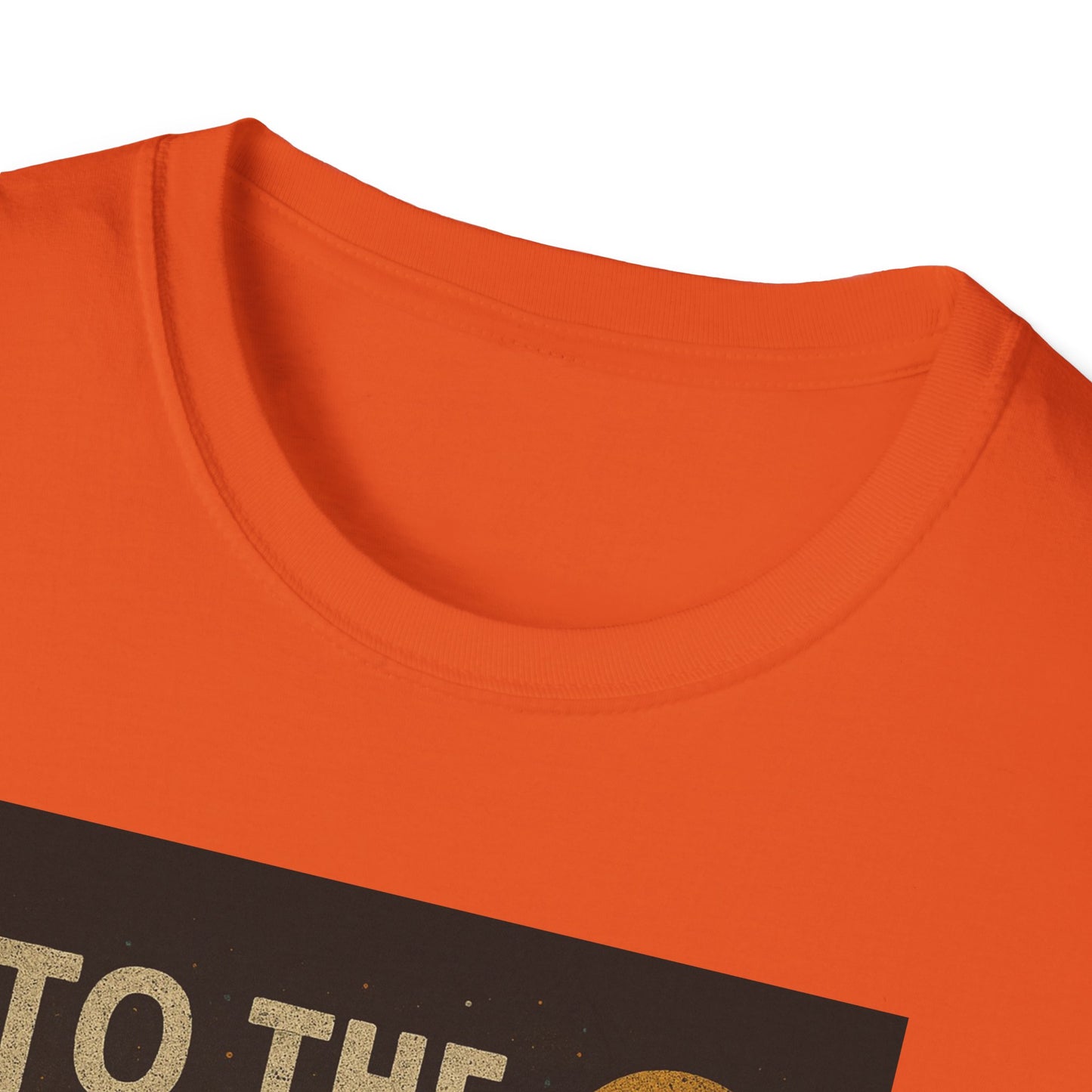 To the Moon Unisex Softstyle T-Shirt, Cute T-Shirt, Space Graphic Tee, Astronomy Lover Gift, Casual Shirt for All Occasions