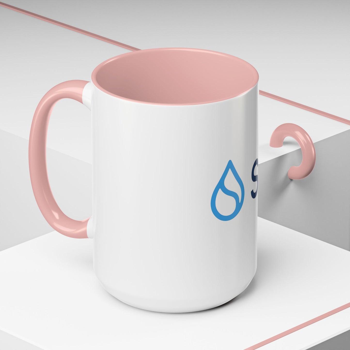 SUI Stylish Accent Coffee Mug - Unique Sui Logo Design, Perfect Gift for Coffee Lovers, Home, Office, or as a Fun Collectible