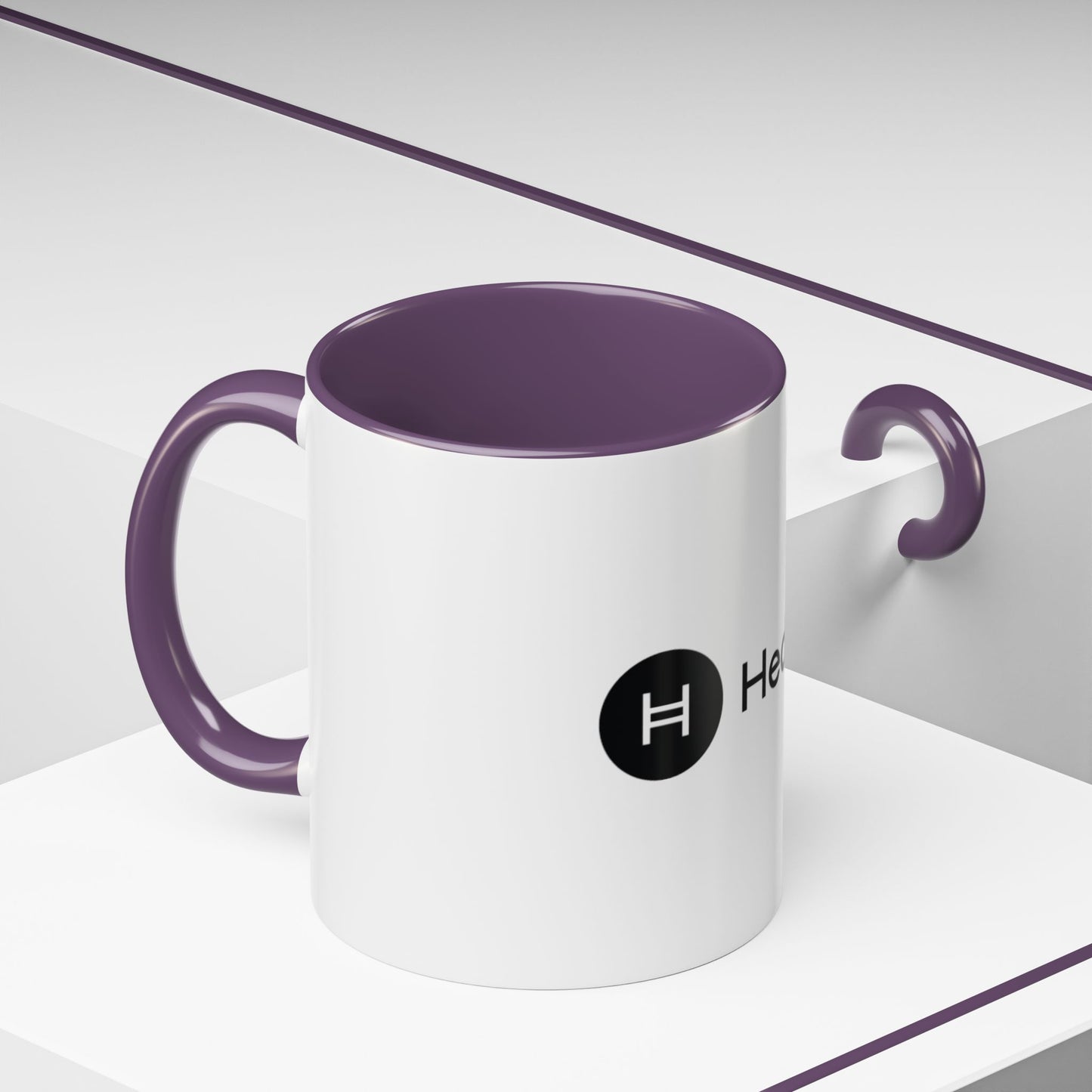 Hedera Stylish Accent Coffee Mug with Hedera Logo, Perfect Gift for Coffee Lovers, Office Use, Personalized Drinkware