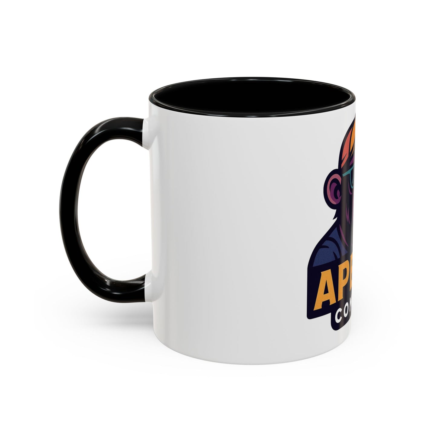 Ape Lab Accent Coffee Mug, Unique Gift, Scientist Drinkware, Birthday, Instant Collection, Office Decor, Customizable Design