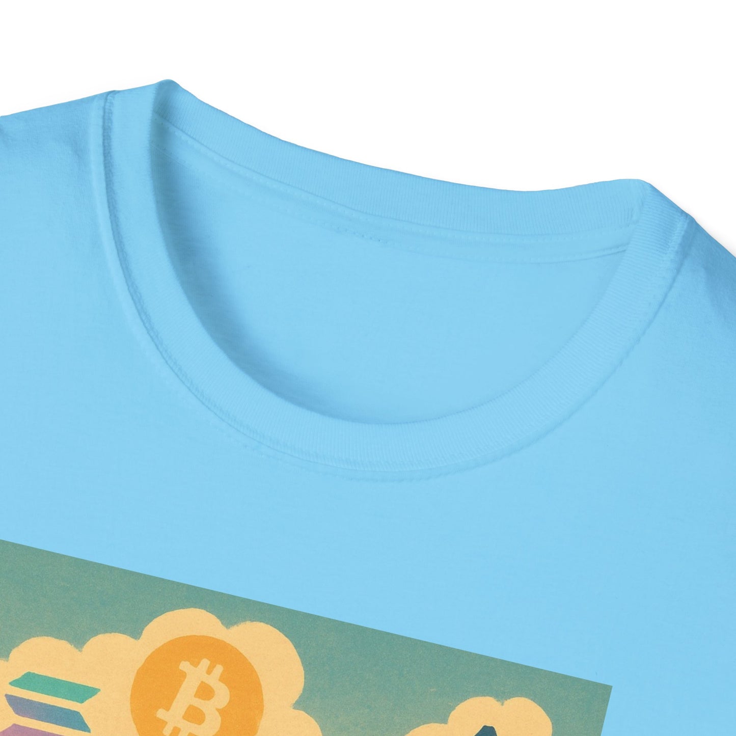 Crypto Bro Miami Unisex Softstyle T-Shirt
