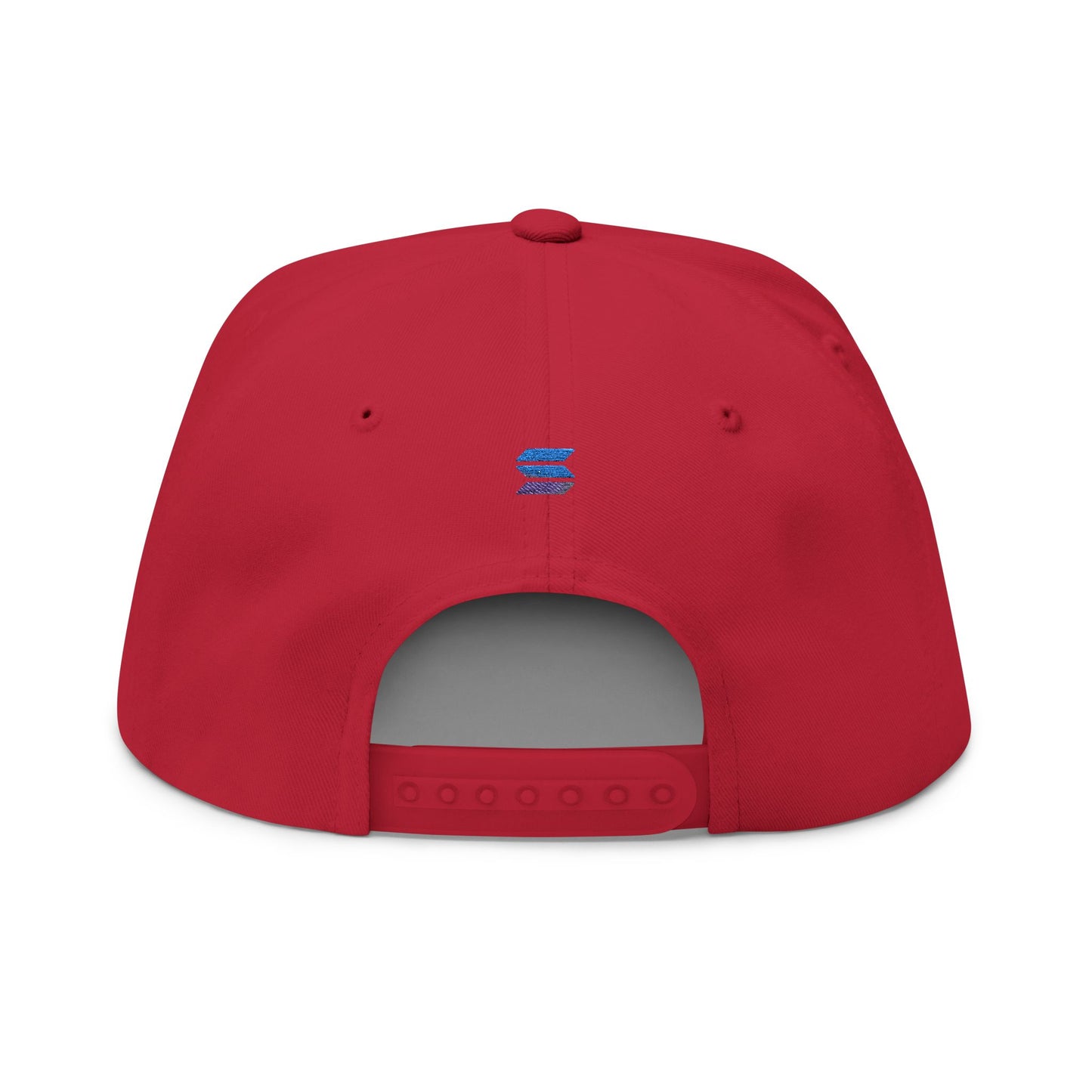 Solana Stylish Flat Bill Cap with Embroidery for Trendsetters, Unique Gift, Streetwear Accessory, Fashion Statement, Cool Headwear