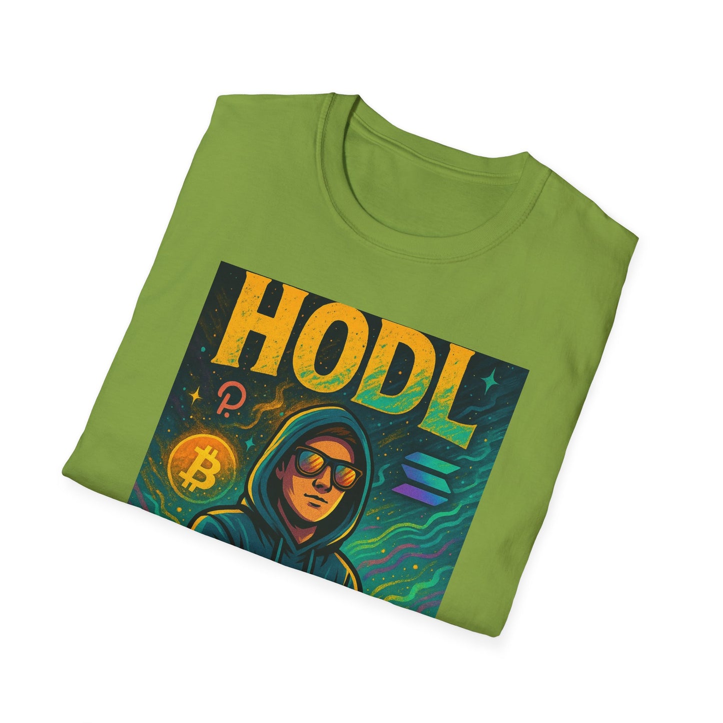 Unisex Crypto-HODL T-Shirt, Bitcoin Merch, Gift for Crypto Enthusiasts, Trendy Graphic Tee, Cool Crypto Apparel