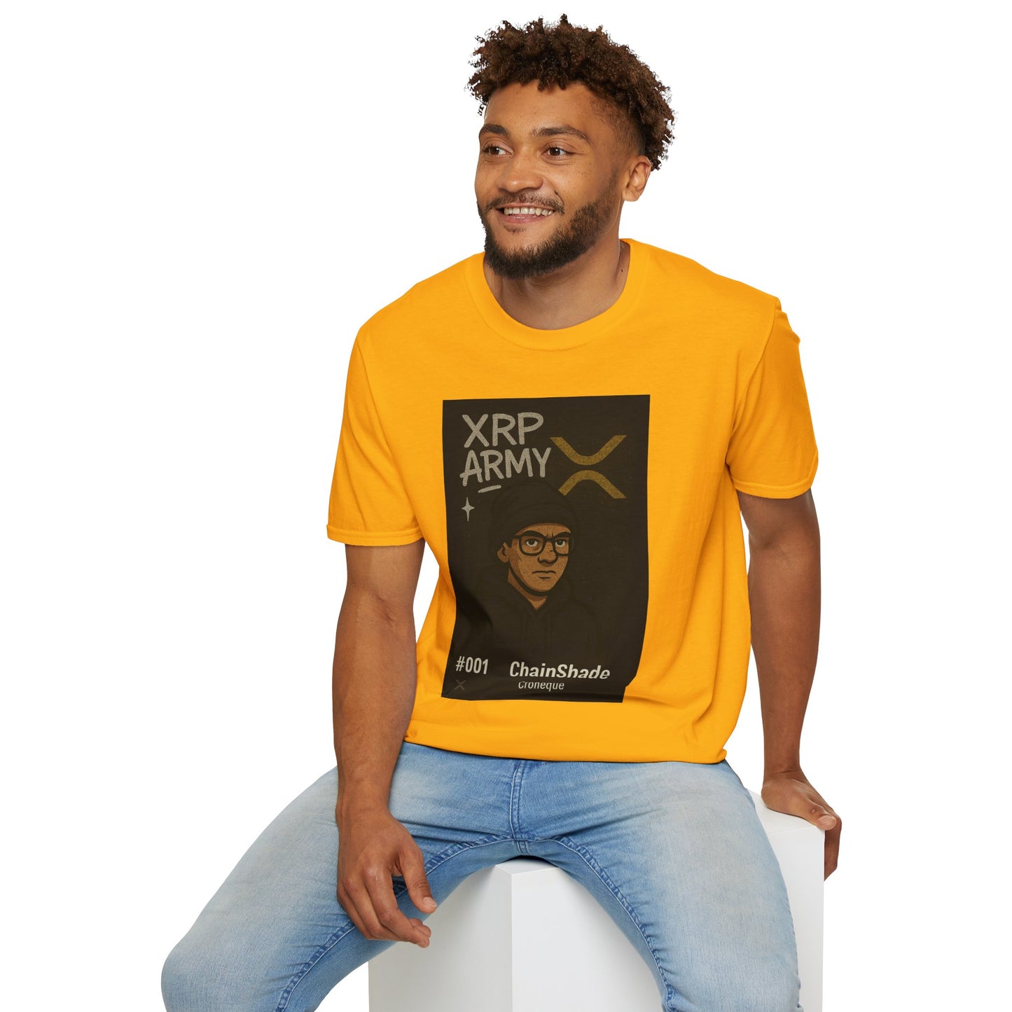 XRP Army Unisex Softstyle T-Shirt, Crypto Fashion Tee, Gift for Cryptocurrency Enthusiasts, Blockchain Apparel, Trendy Casual Wear