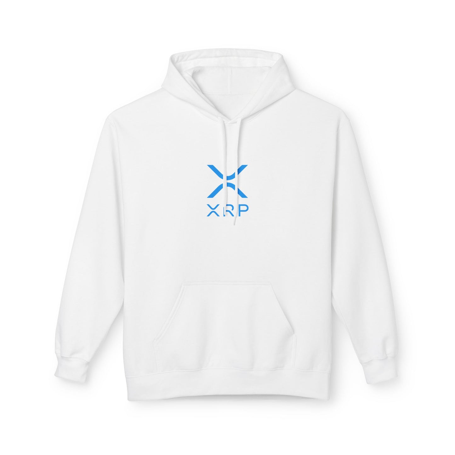 XRP Fleece Hoodie | Unisex Casual Wear, Cryptocurrency Gift, Cozy Sweatshirt for Crypto Enthusiasts, Everyday Hoodie, Perfect for Holidays