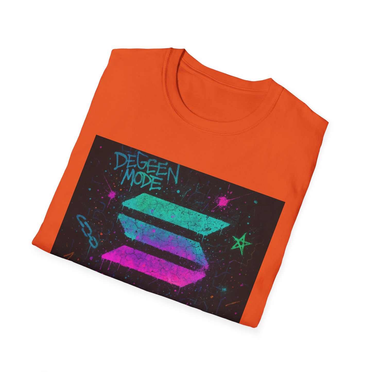 Vibrant Graphic Tee - 'Solana Proof of History' Unisex Softstyle T-Shirt, Casual Wear, Gift for Crypto Enthusiasts, Everyday Fashion, [...]