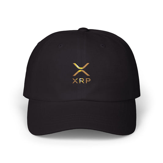 XRP Classic Dad Cap | Trendy Adjustable Hat for Crypto Lovers, Stylish Gift for Dad, Casual Fashion Accessory, Summer Cap, Unique Dad Hat