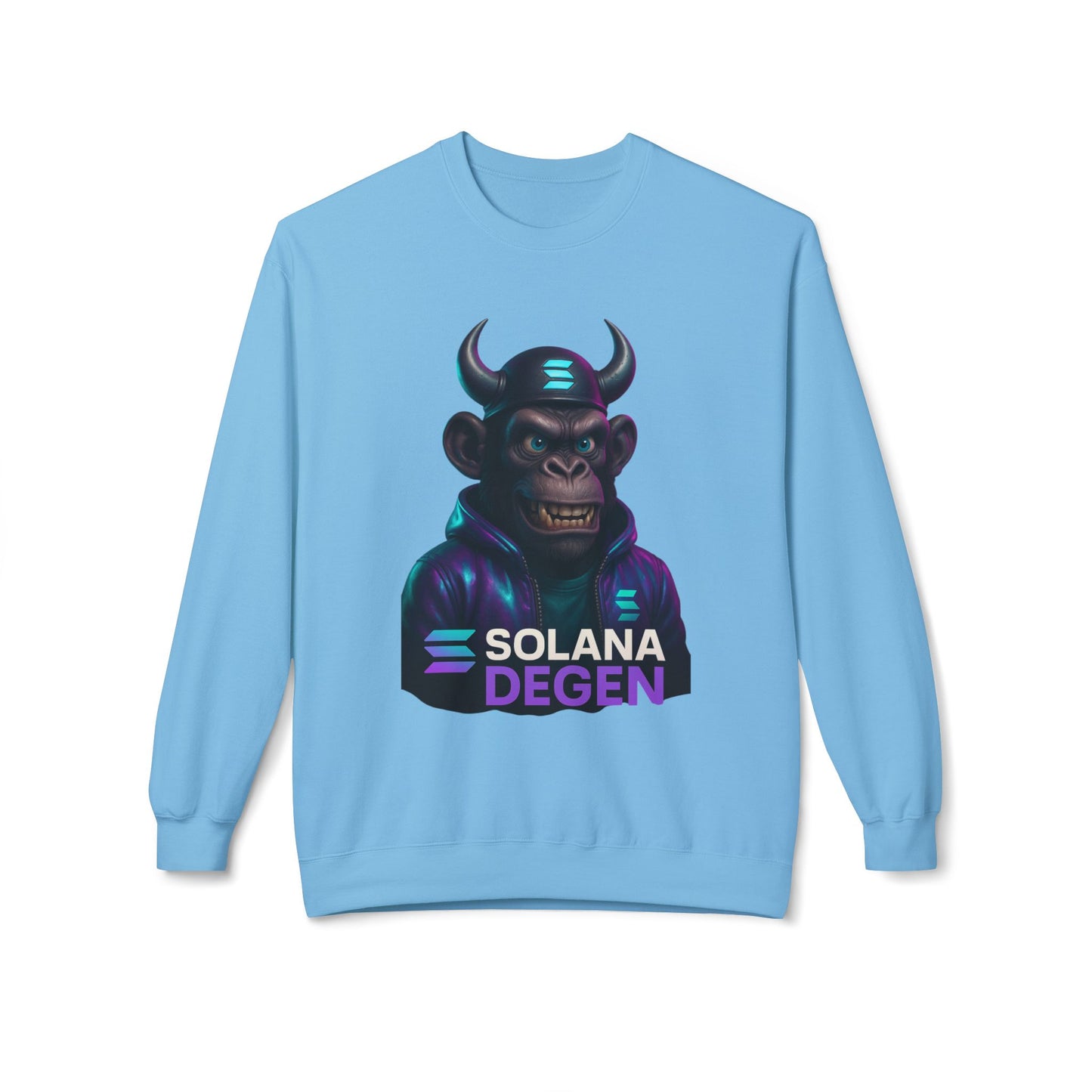 Solana Cool Graphic Sweatshirt for Crypto Enthusiasts | Perfect for Gifts, Casual Wear, Street Style, Gaming Events, Crypto Community