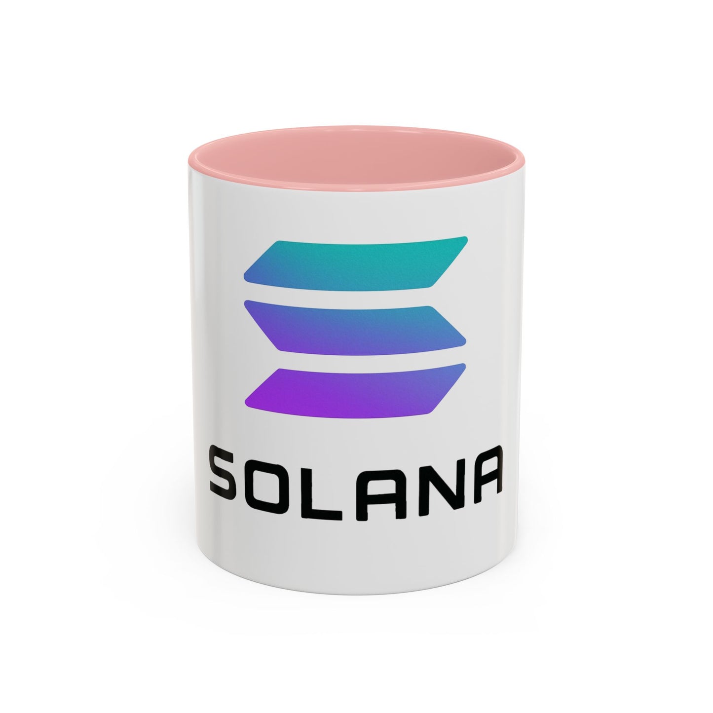 Solana Accent Coffee Mug - Perfect for Crypto Lovers, Stylish Drinkware, Gift for Tech Enthusiasts, Unique Office Accessories, Modern [...]