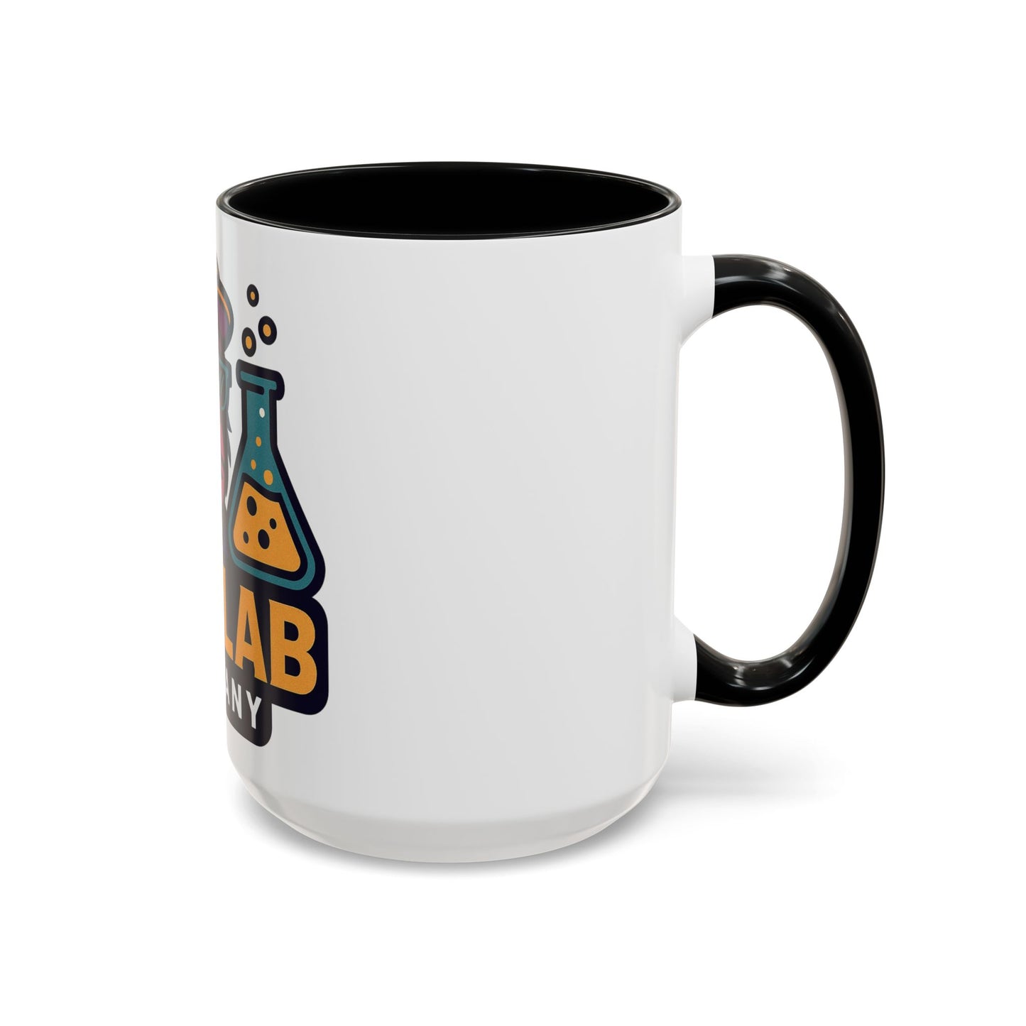 Ape Lab Company Accent Coffee Mug - Unique Gift for Coffee Lovers, Perfect for Scientists, Funny Office Mug, Lab Themed Drinkware, [...]