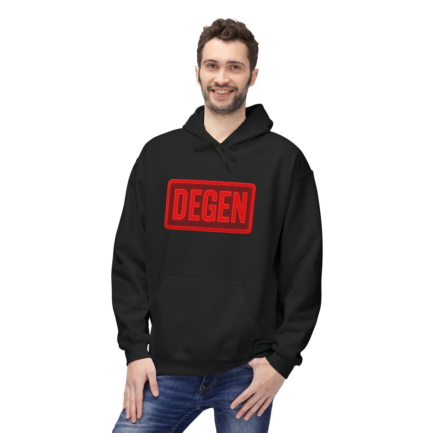 Degen Collection Unisex Fleece Hoodie: Embrace Your Style with DEBEN, Cozy Casual Wear, Gift for Friends, Streetwear Essential, Perfect for Relaxation
