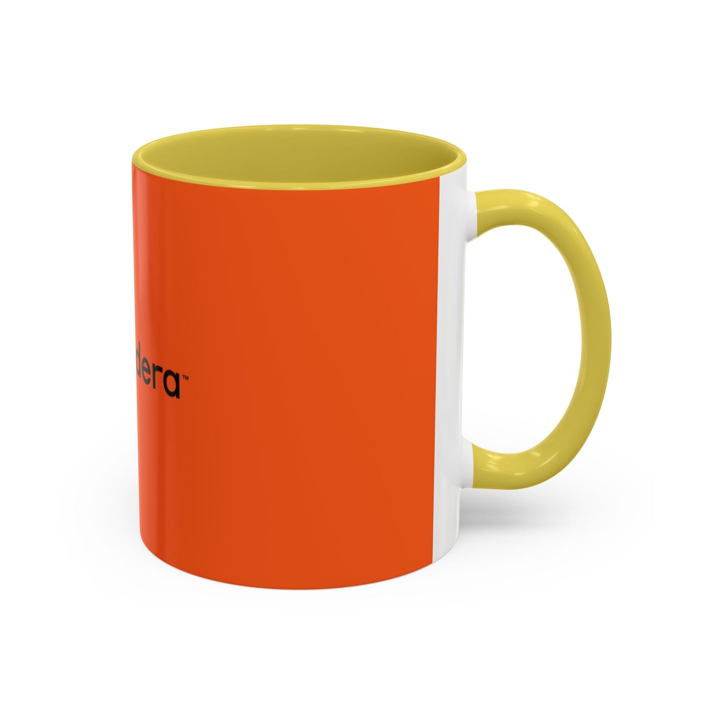 Hedera Orange Coffee Cup, Unique Gift for Coffee Lovers, Vibrant Drinkware for Home or Office, Modern Kitchen Decor