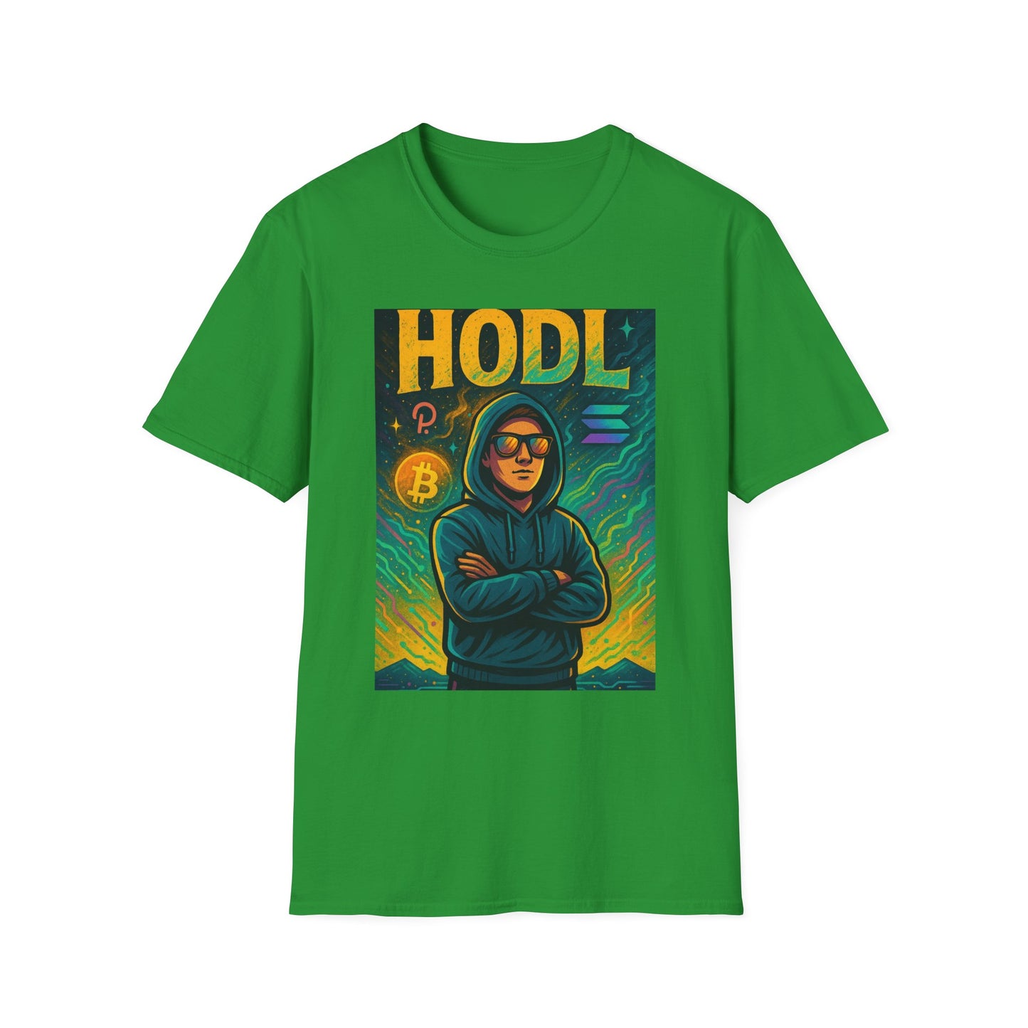 Unisex Crypto-HODL T-Shirt, Bitcoin Merch, Gift for Crypto Enthusiasts, Trendy Graphic Tee, Cool Crypto Apparel