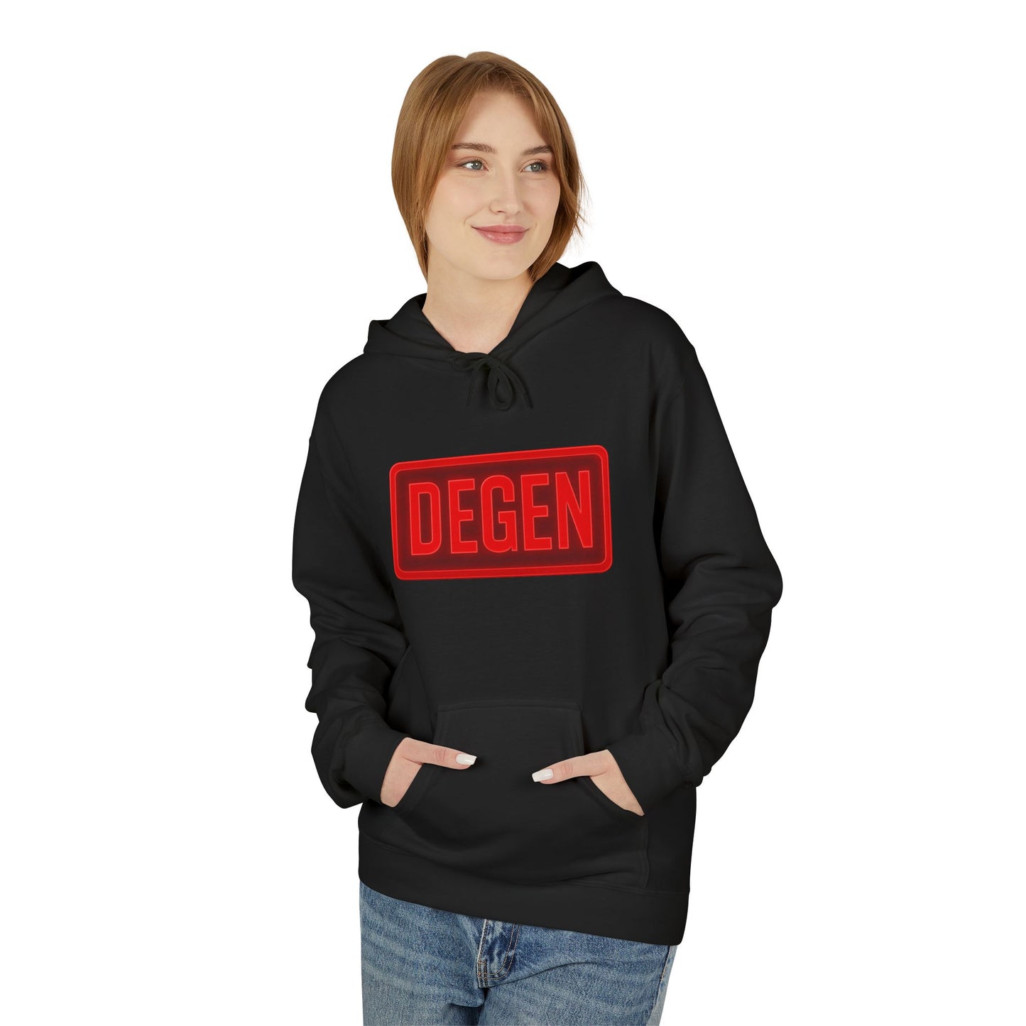 Degen Collection Unisex Fleece Hoodie: Embrace Your Style with DEBEN, Cozy Casual Wear, Gift for Friends, Streetwear Essential, Perfect for Relaxation
