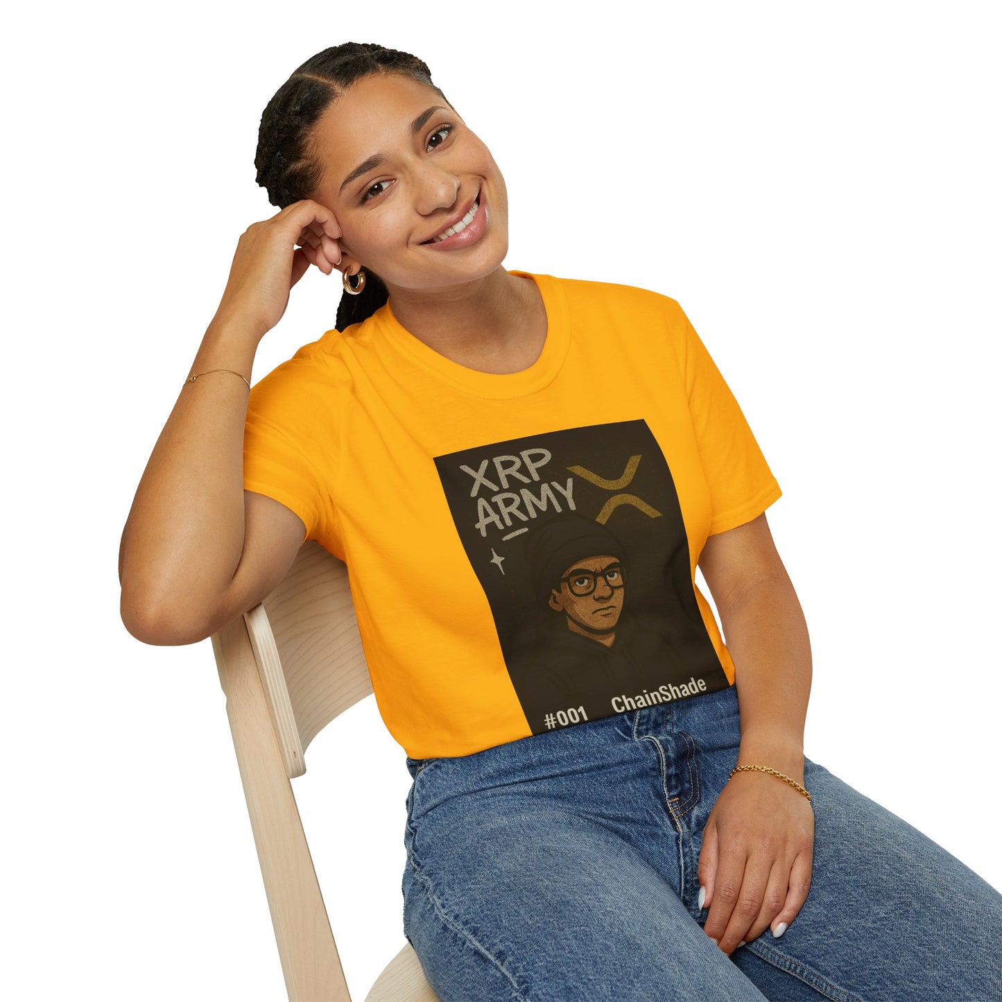 XRP Army Unisex Softstyle T-Shirt, Crypto Fashion Tee, Gift for Cryptocurrency Enthusiasts, Blockchain Apparel, Trendy Casual Wear