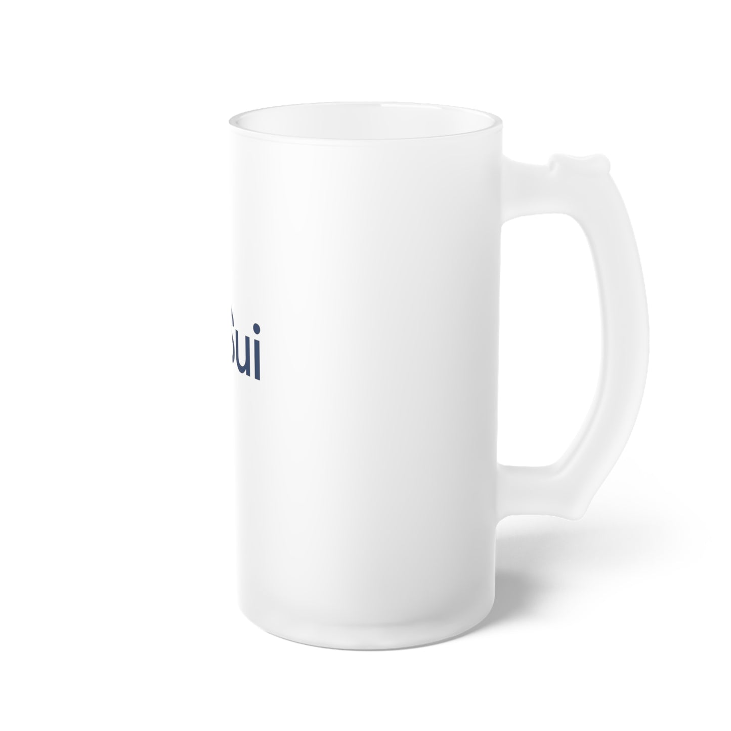 SUI Frosted Beer Mug with Sui Logo | Personalized Gift for Beer Lovers, Cool Drinkware for Entertaining, Custom Brewery Mugs, Great for [...]