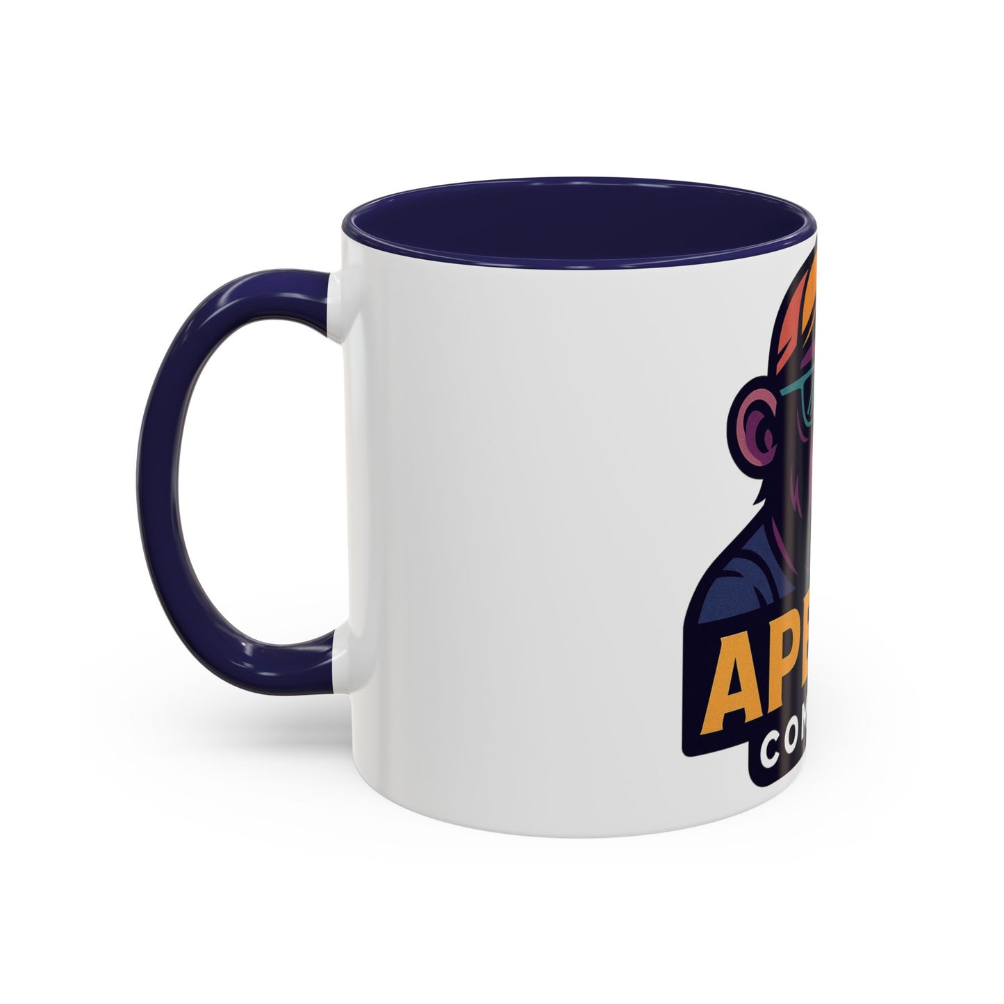 Ape Lab Company Accent Coffee Mug - Unique Gift for Coffee Lovers, Perfect for Scientists, Funny Office Mug, Lab Themed Drinkware, [...]